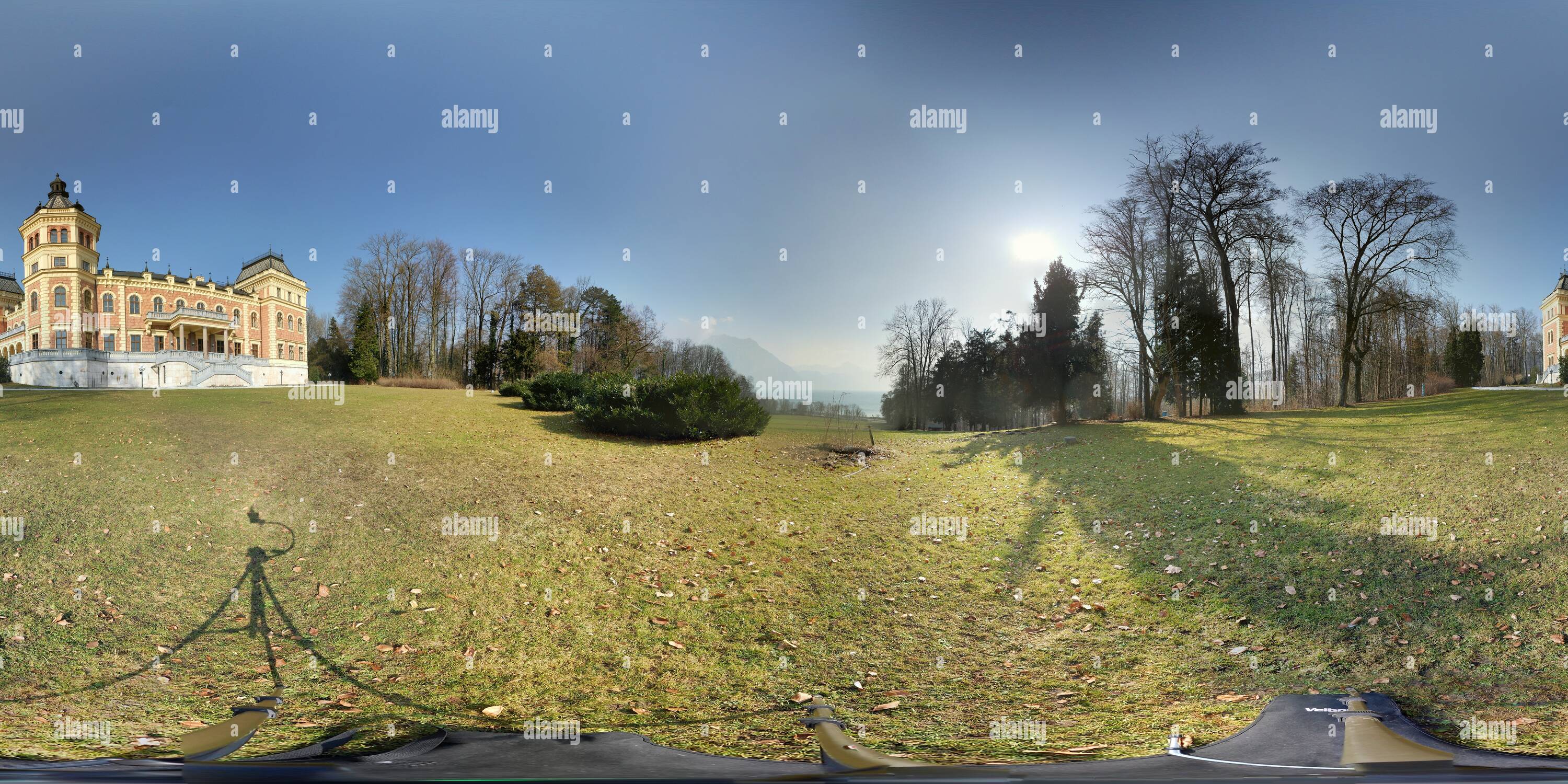 360-view-of-high-school-in-austria-a-former-castle-at-lake-traunsee