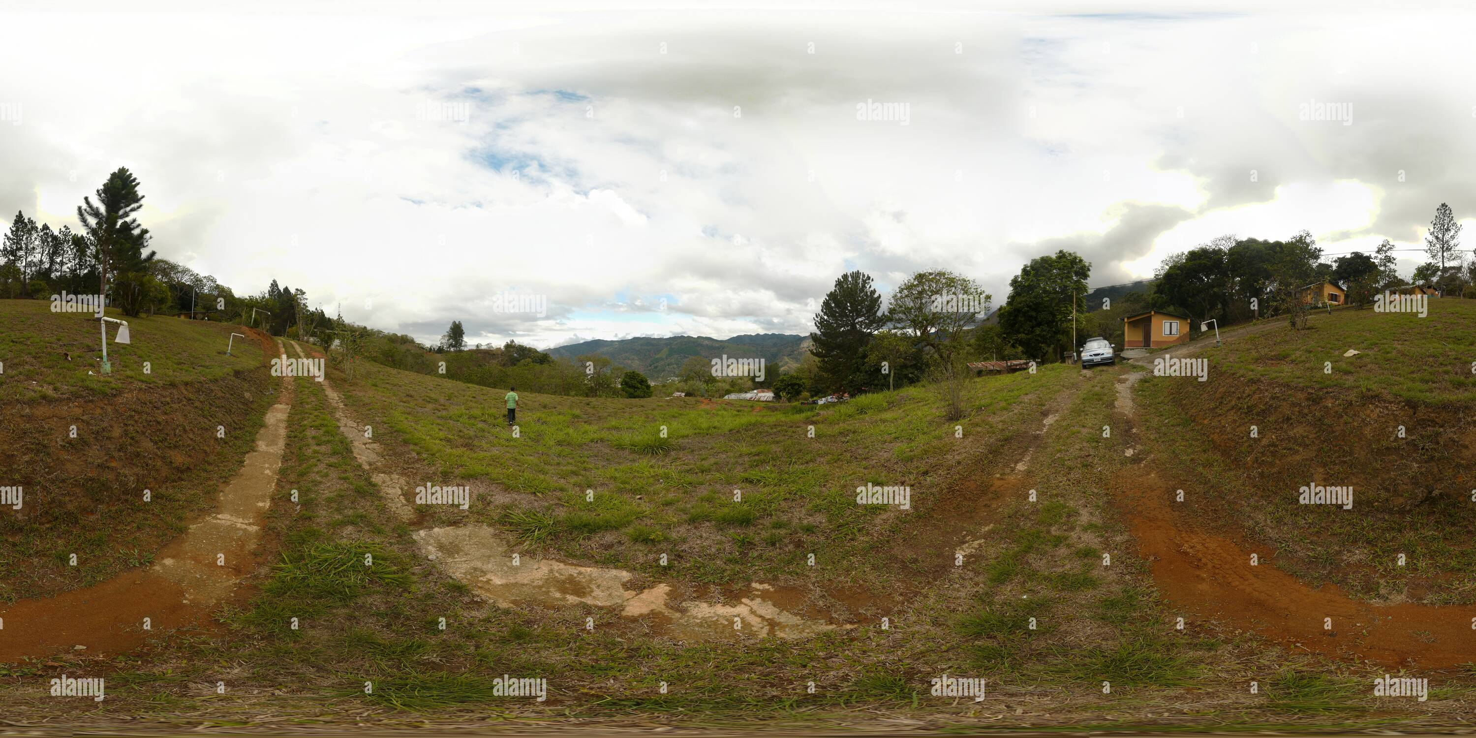 360 degree panoramic view of Cabañas Valle Hermoso