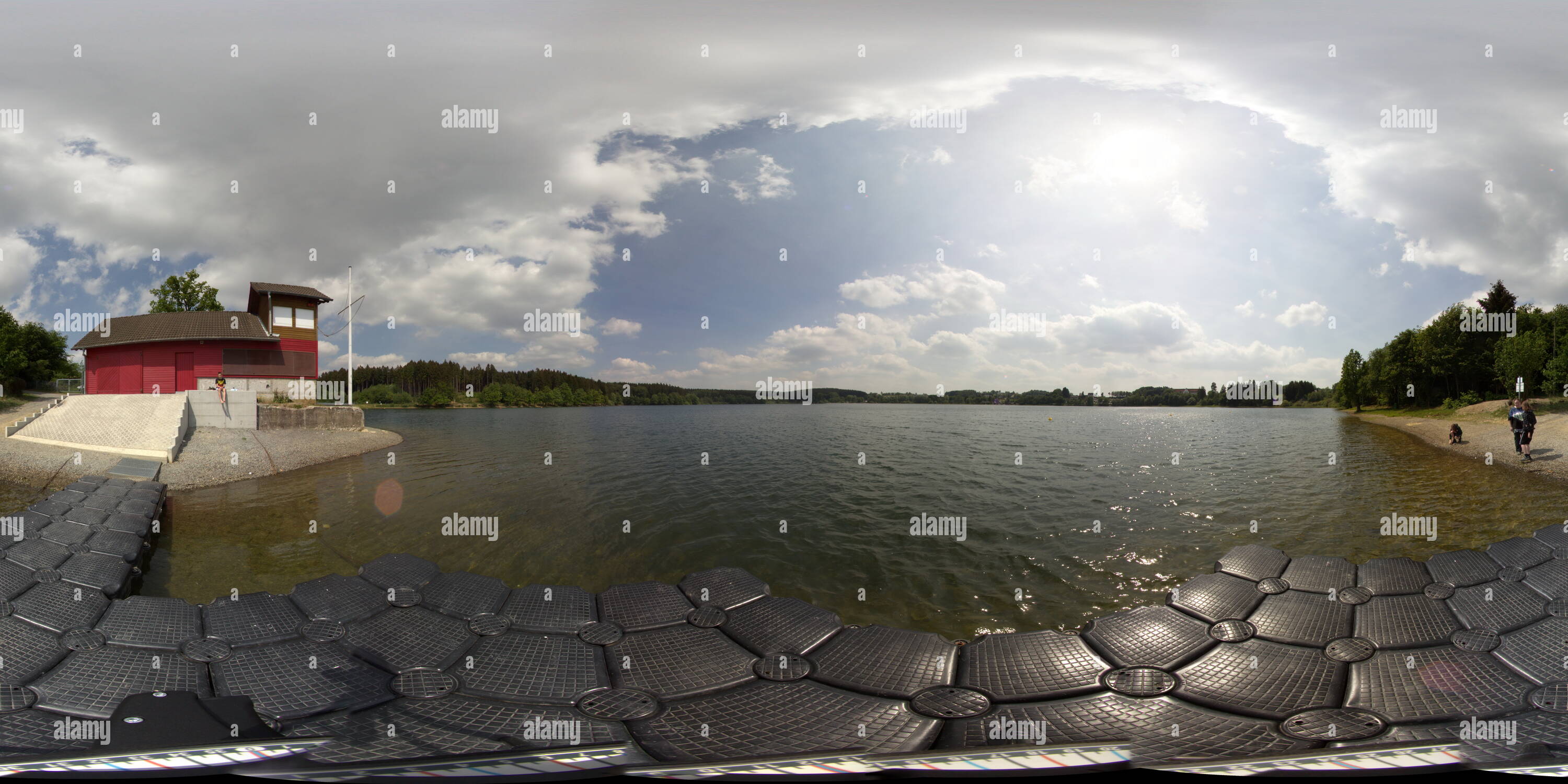 360 view of Brucher Talsperre DLRG - Alamy