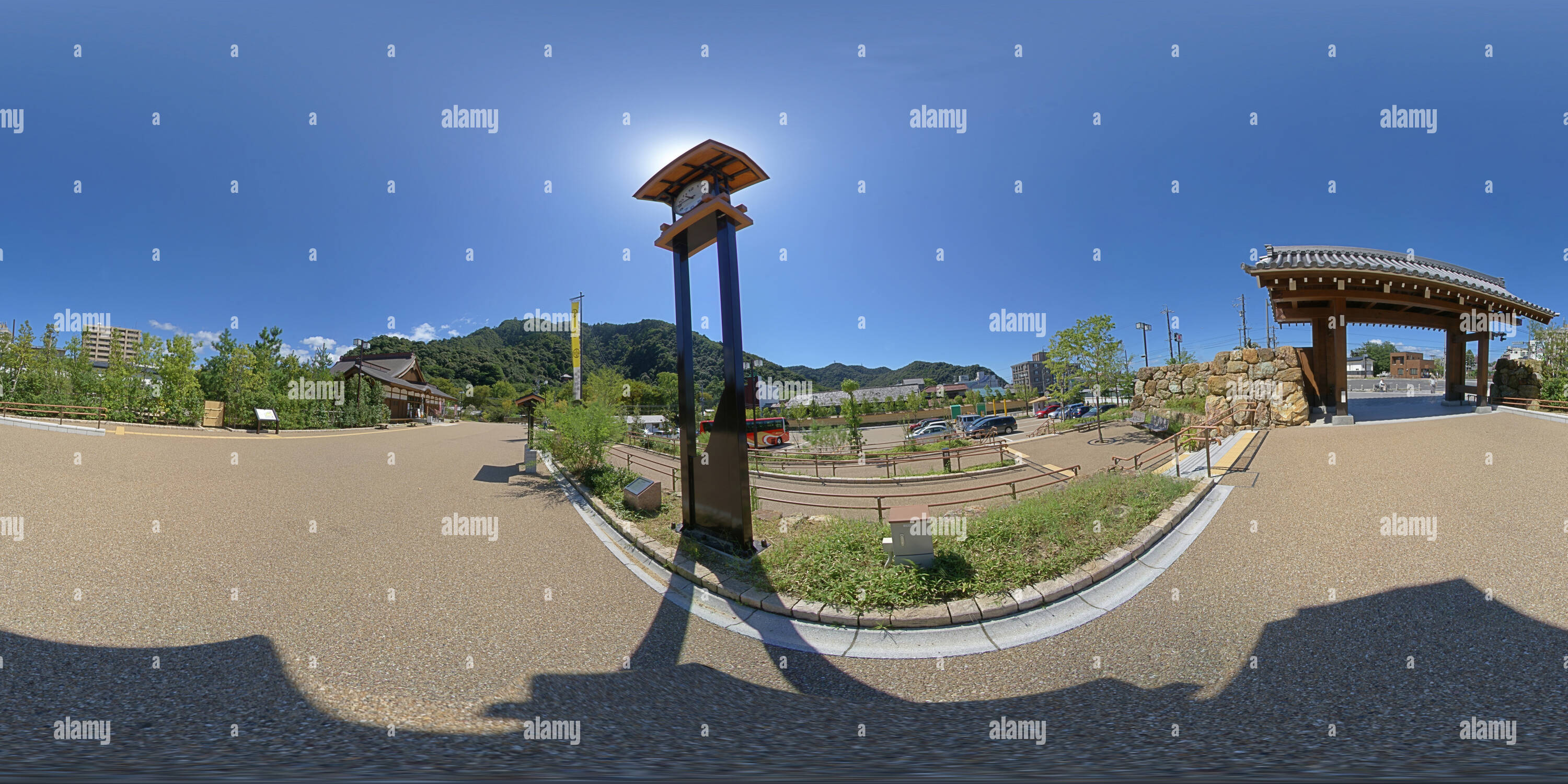 360° view of gifu park entrance - Alamy