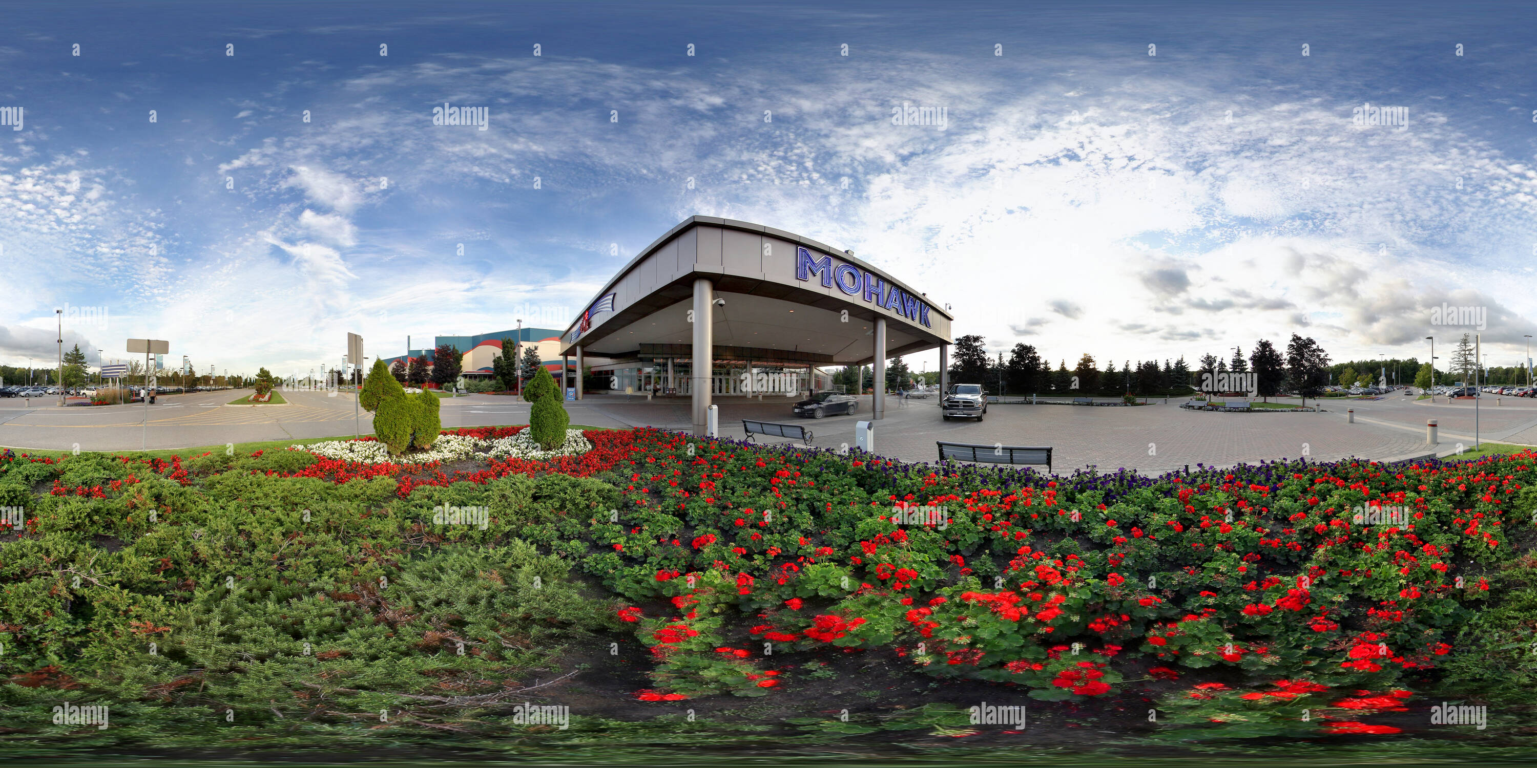 360° view of Mohawk Racetrack Entrance - Alamy