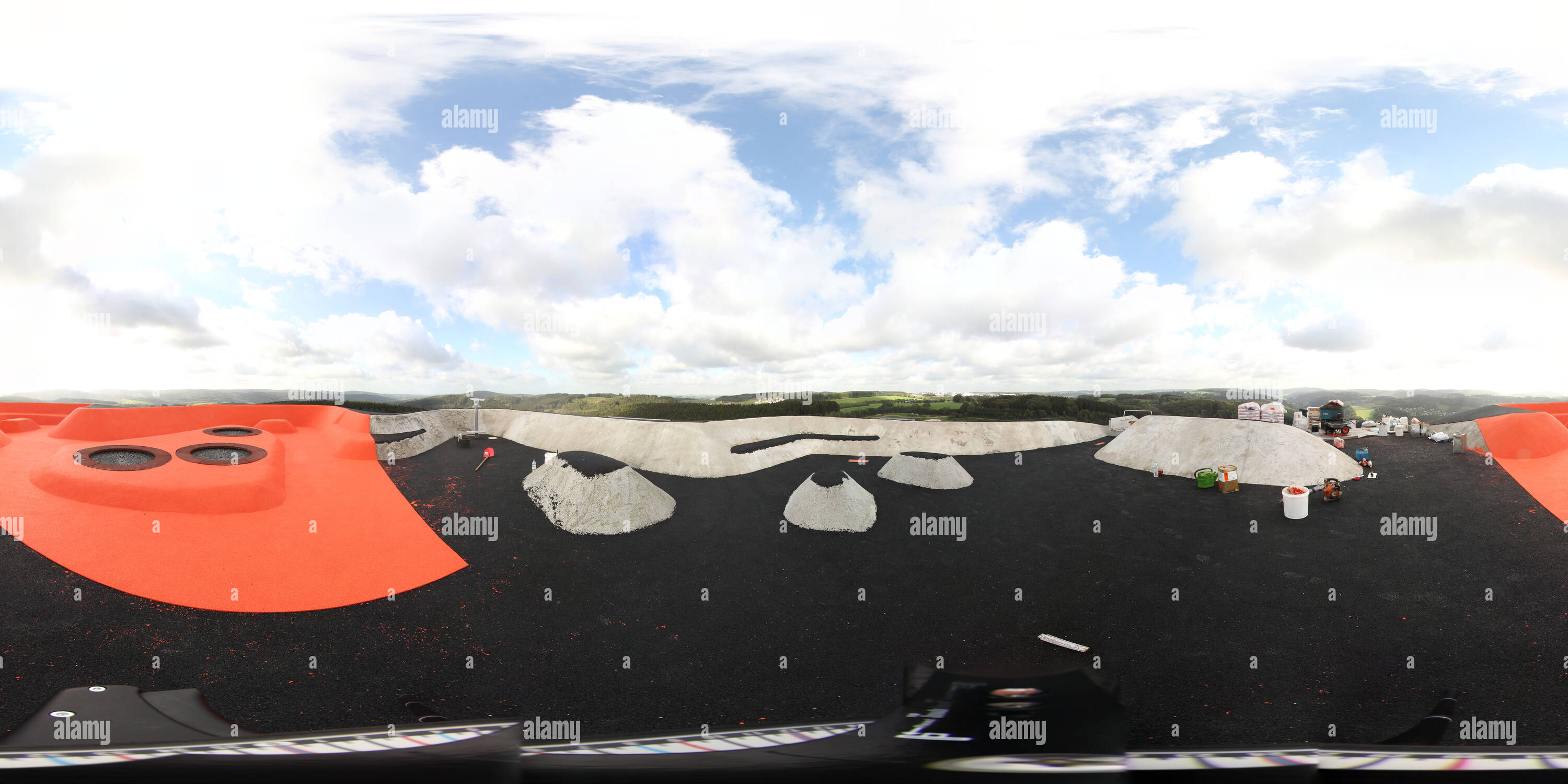 360° View Of Vom Metabolon Berg - Alamy