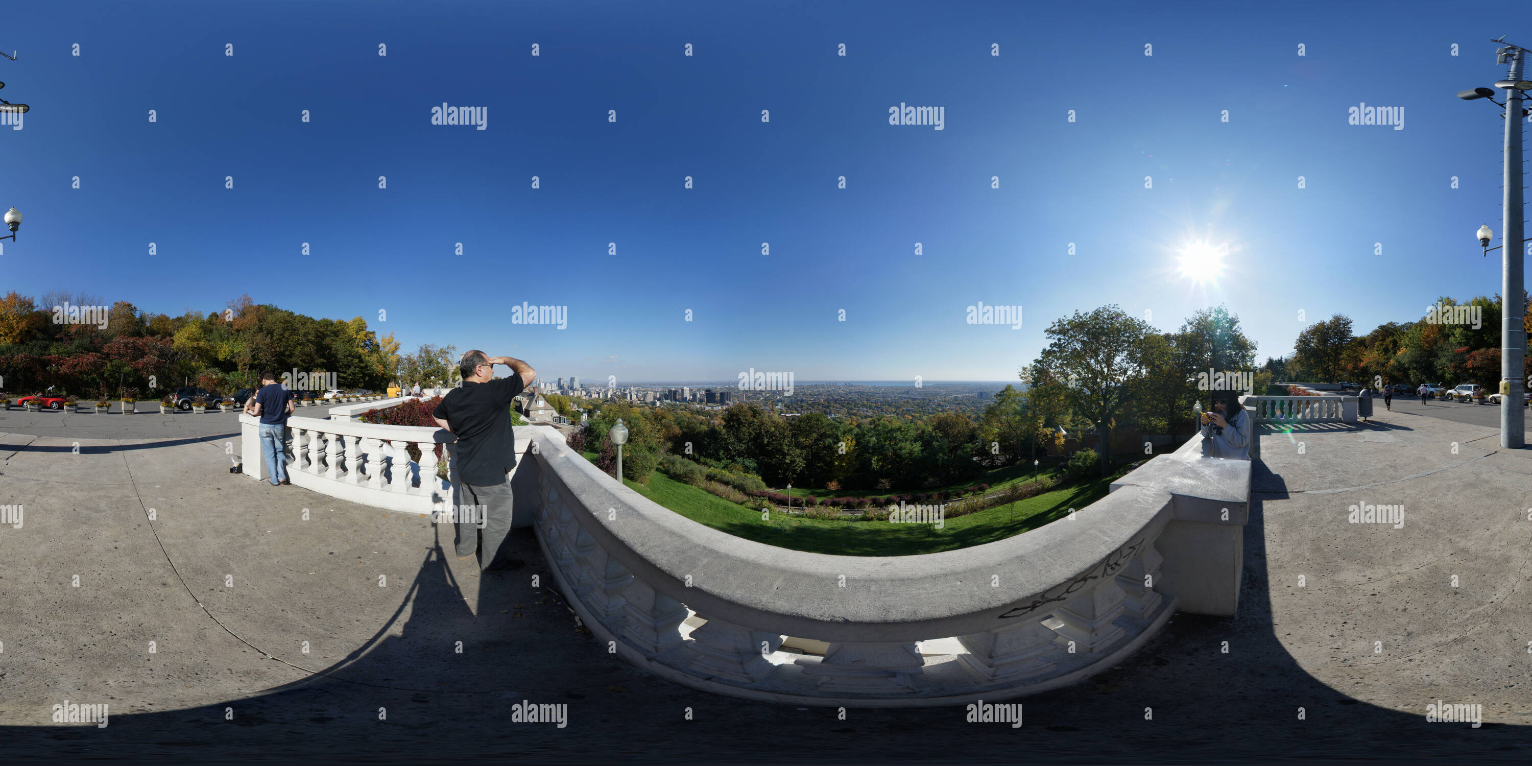 360° view of Summit Circle Belvedere Alamy