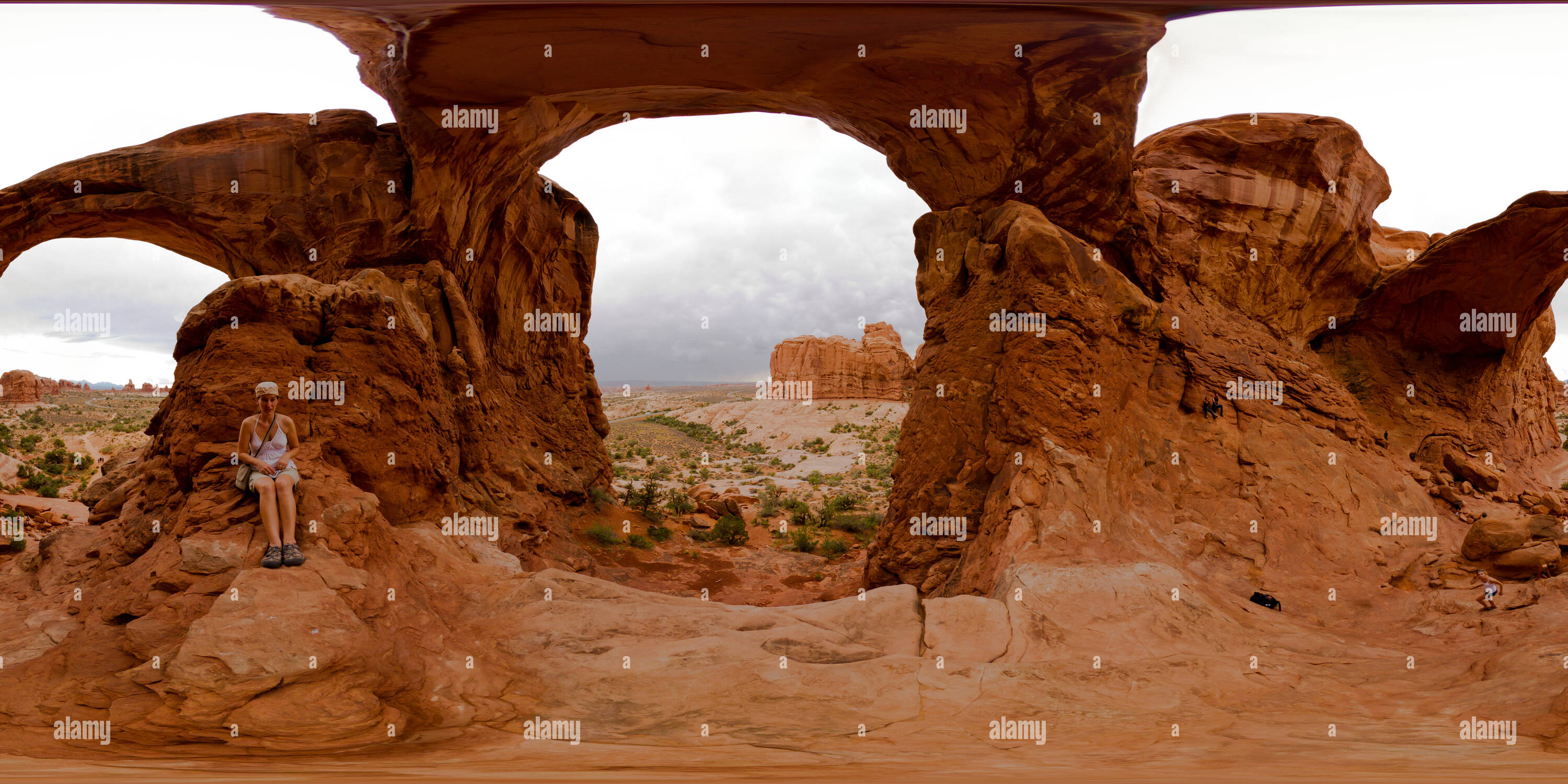 360° view of Double Arch Upper Edge Alamy
