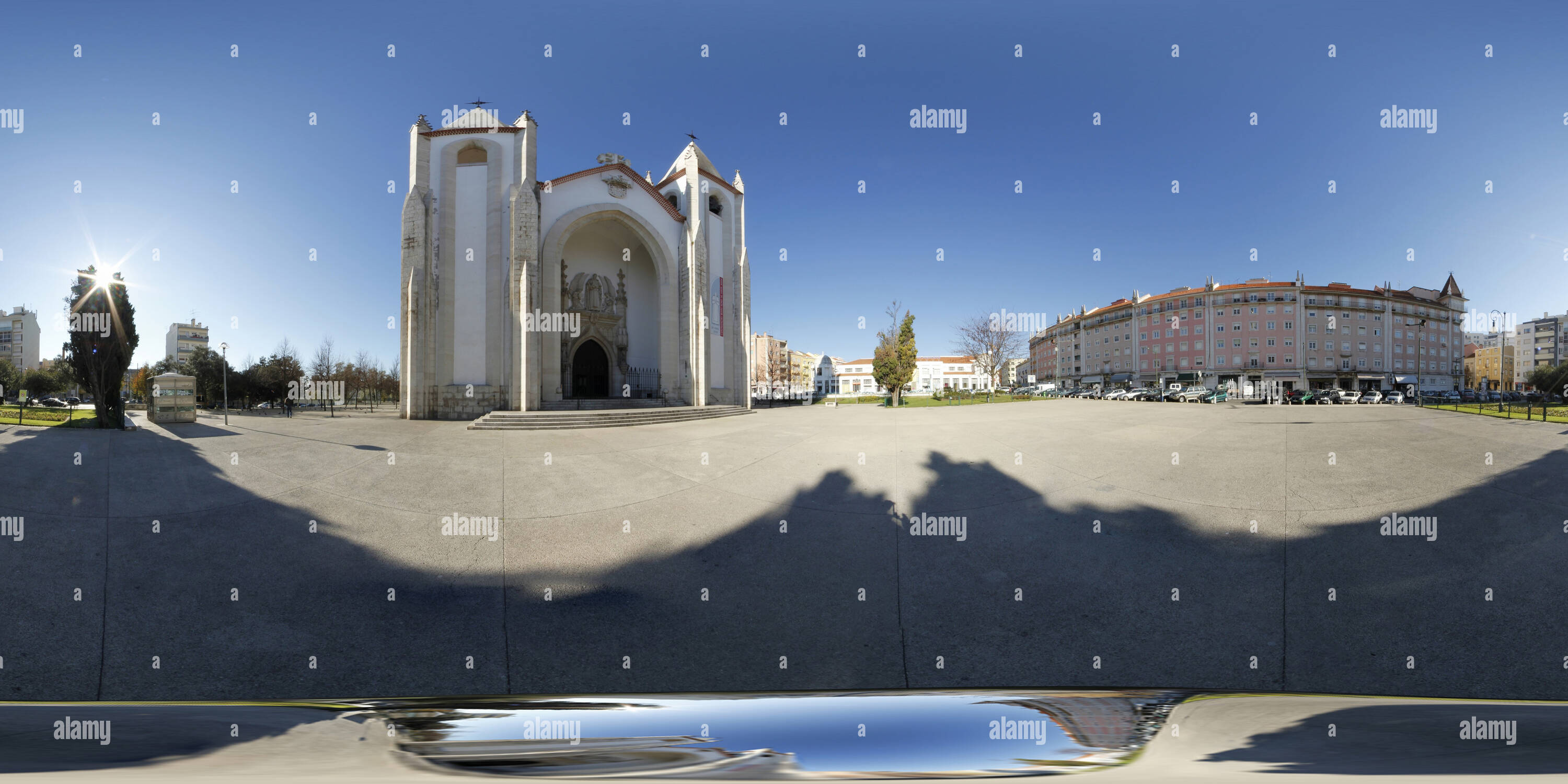 360 degree panoramic view of Igreja do Santo Condestável