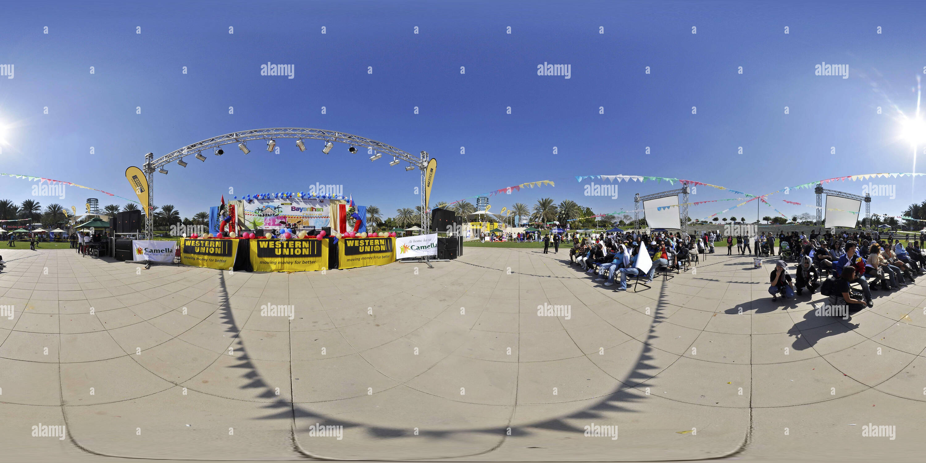 360 degree panoramic view of Bayanihan 2012 - Dubai, United Arab Emirates