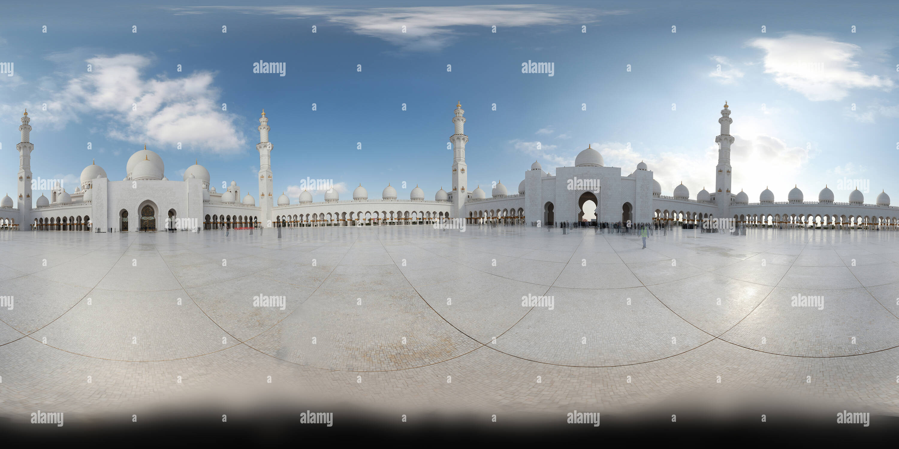 sheikh zayed grand mosque 360 degree tour