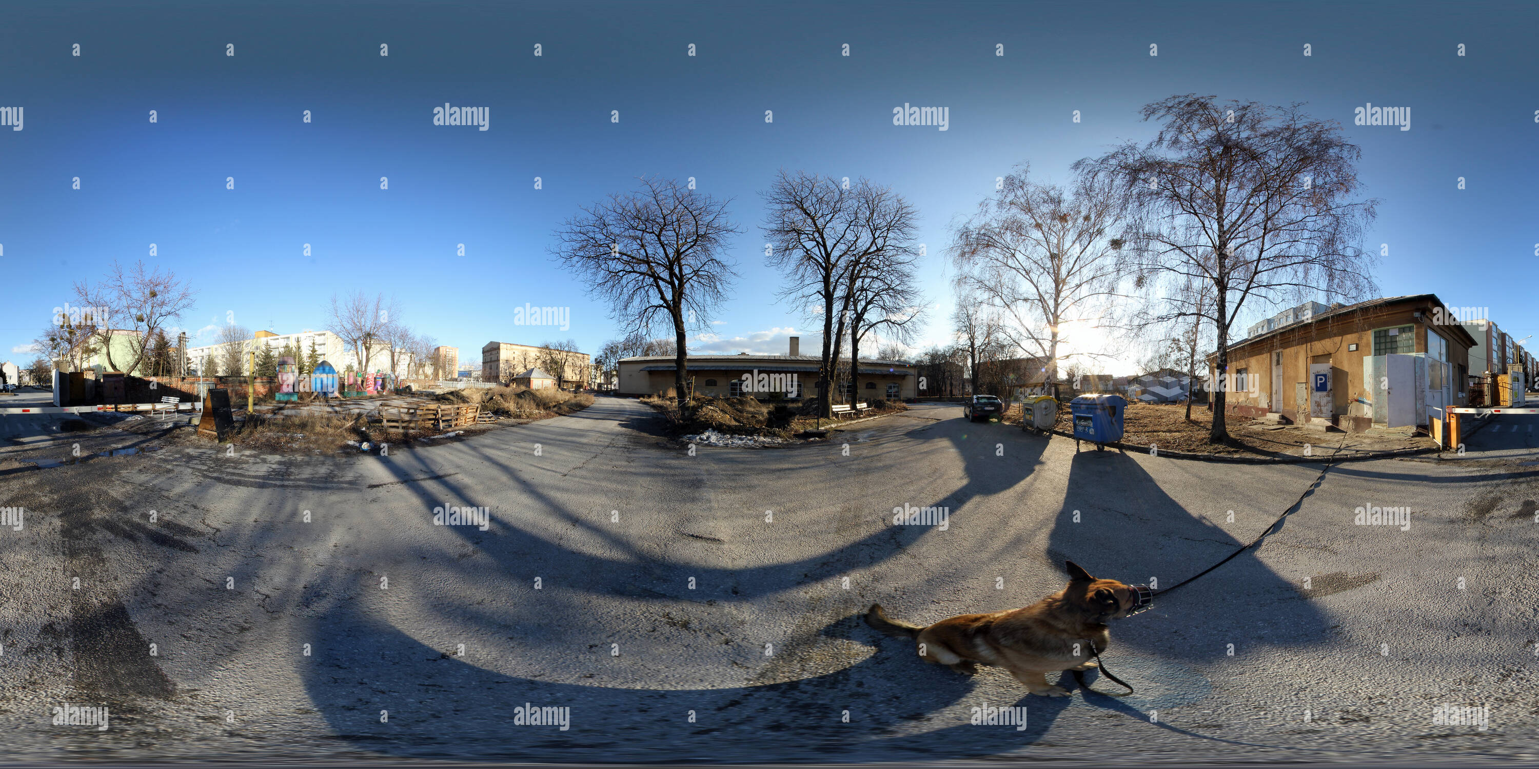 360 degree panoramic view of Kasarne Kulturpark