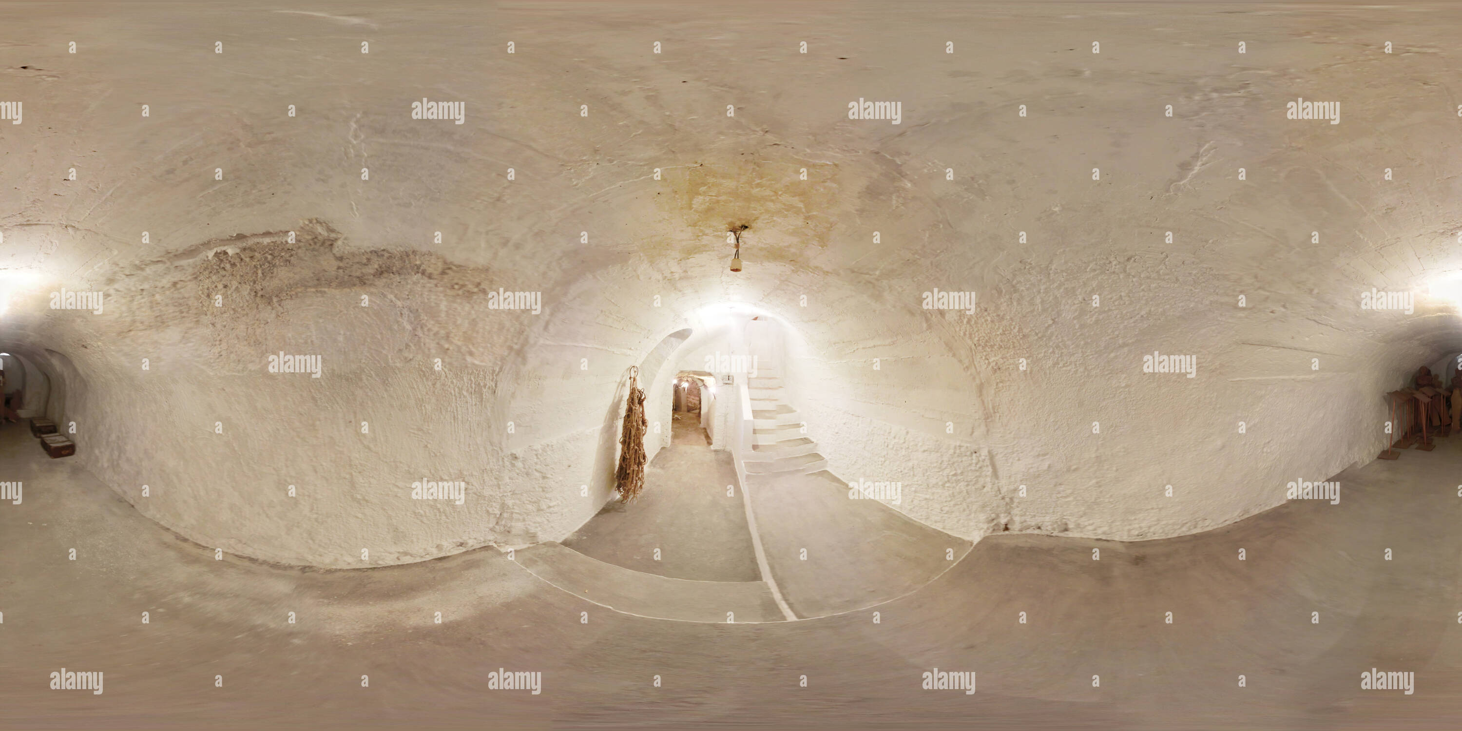 360° view of Cueva de la Casa de los Jaenes. La Guardia (Toledo Alamy