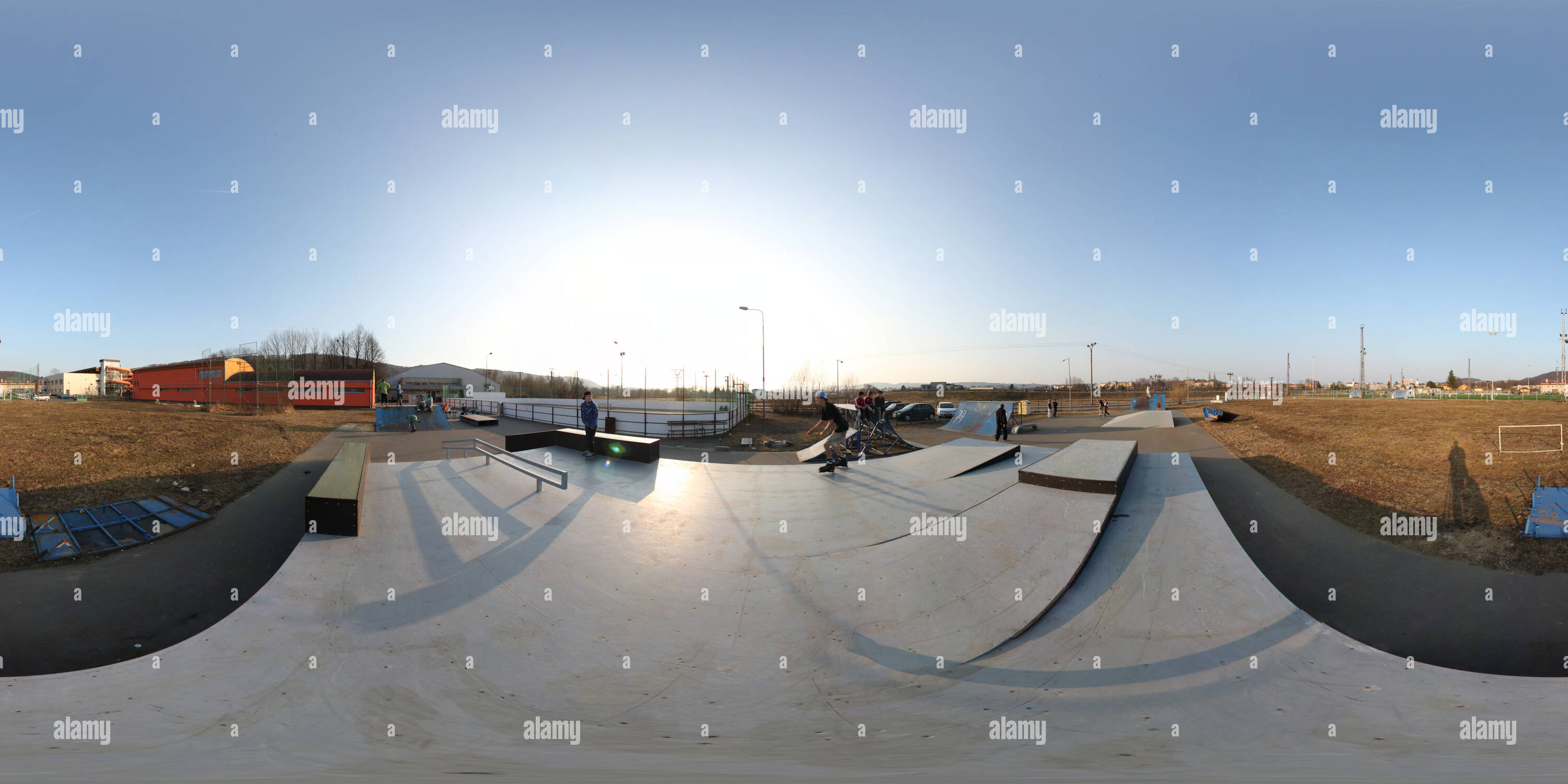 360 degree panoramic view of Skatepark - Hranice