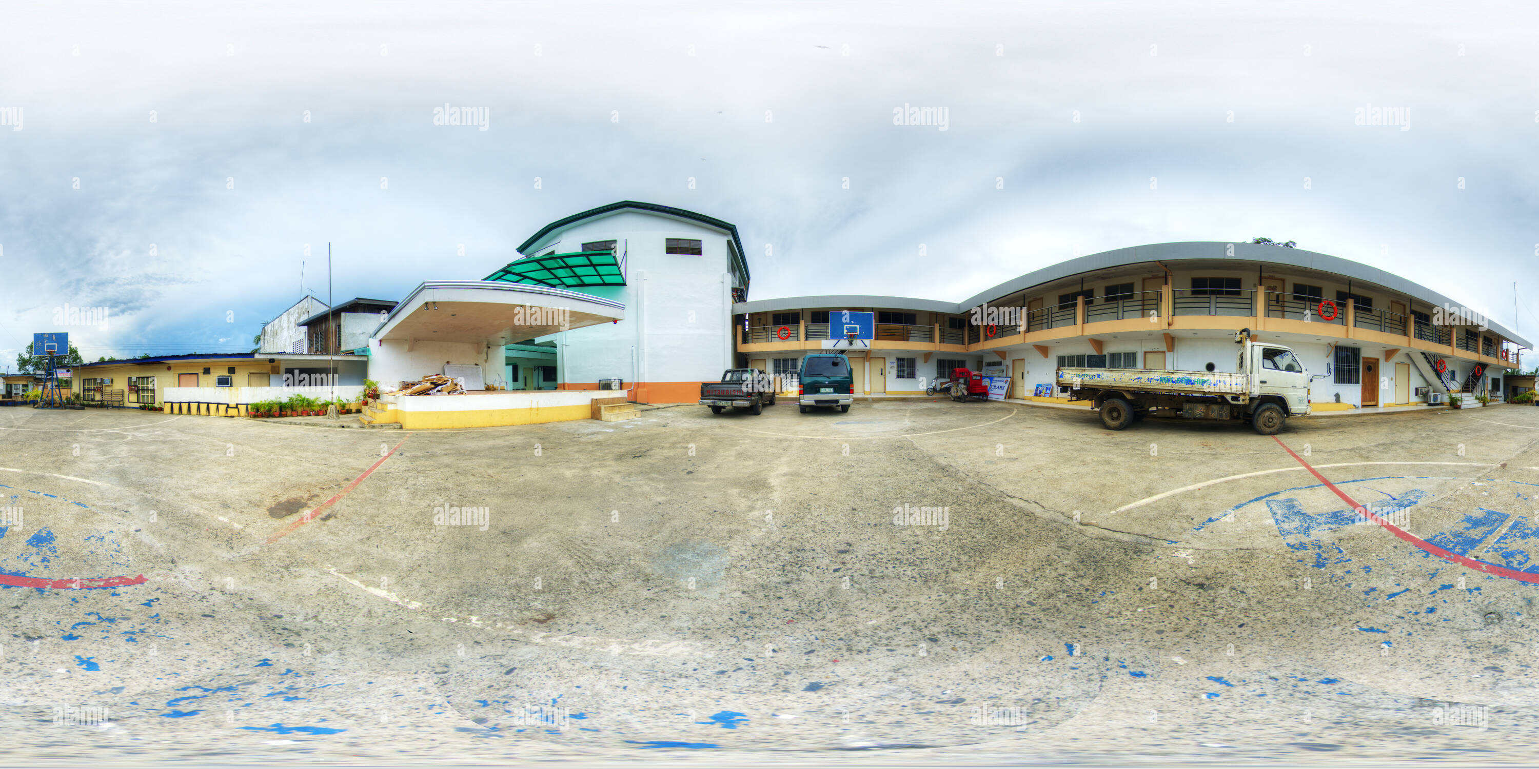 360 degree panoramic view of Misamis Institute of Technology quadrangle