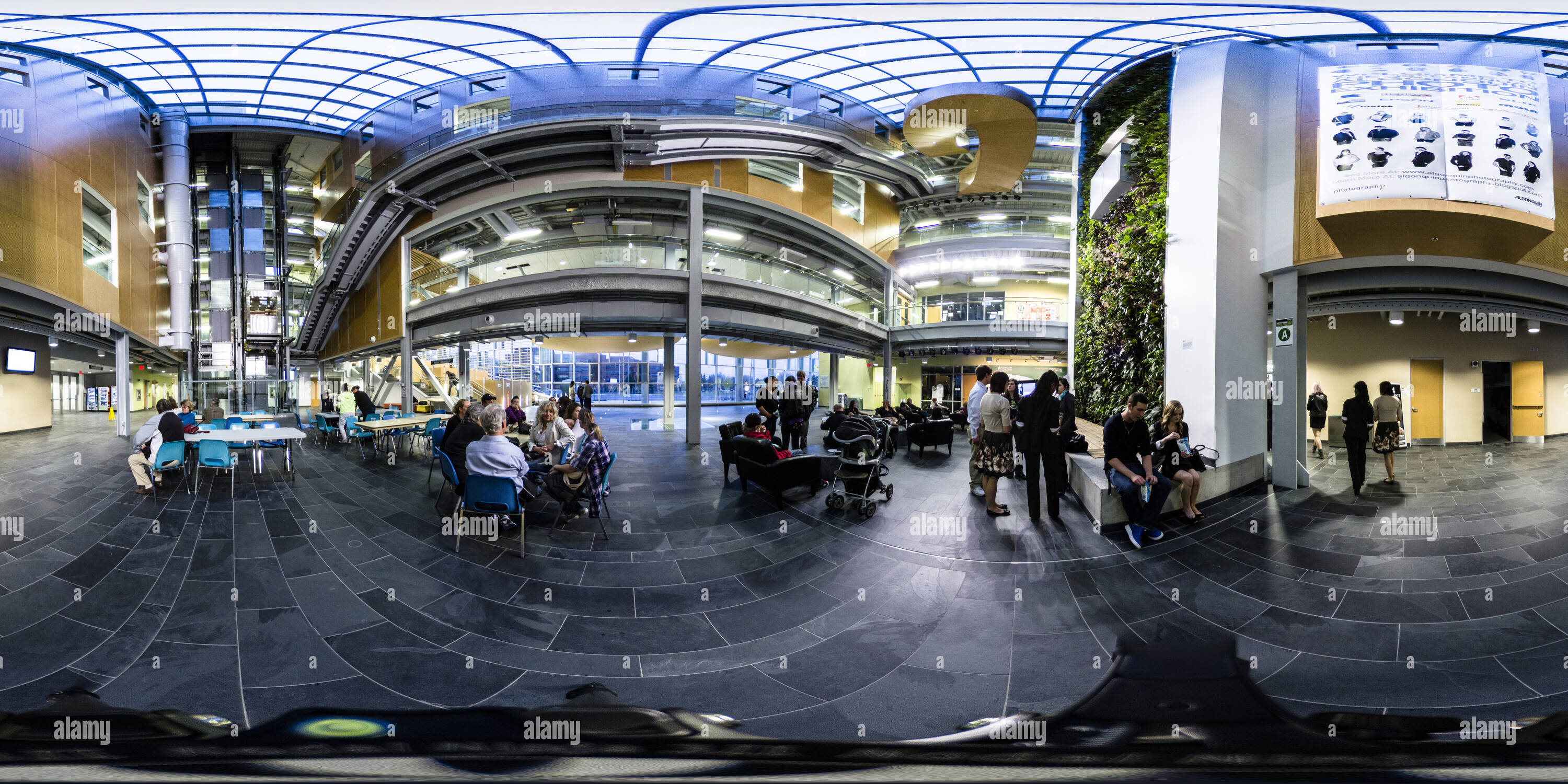 360° view of 39th Photography Exhibition, ACCE Building, Algonquin ...