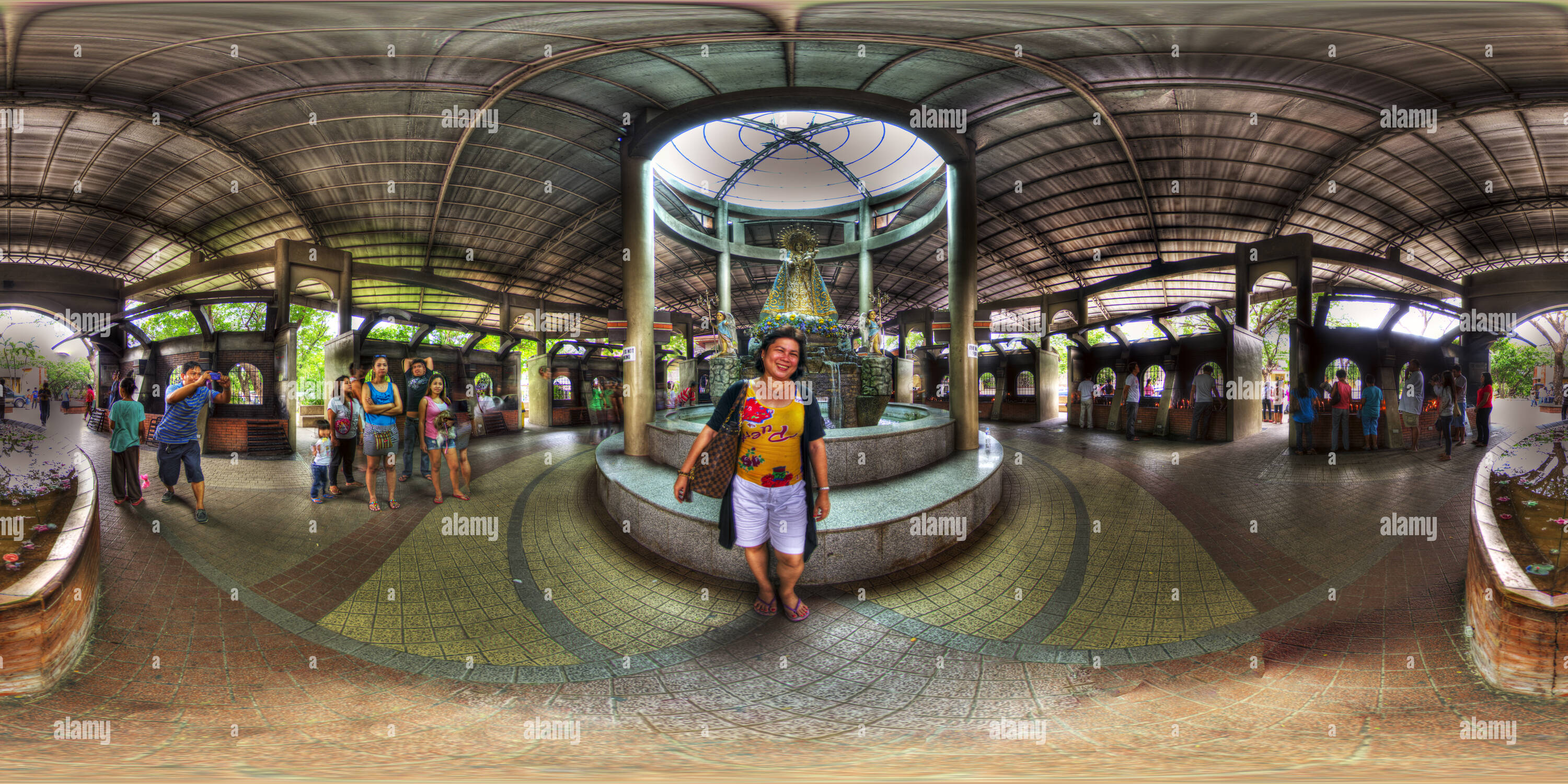 360° view of Our Lady of Manaoag Shrine, Manaoag, Pangasinan, with