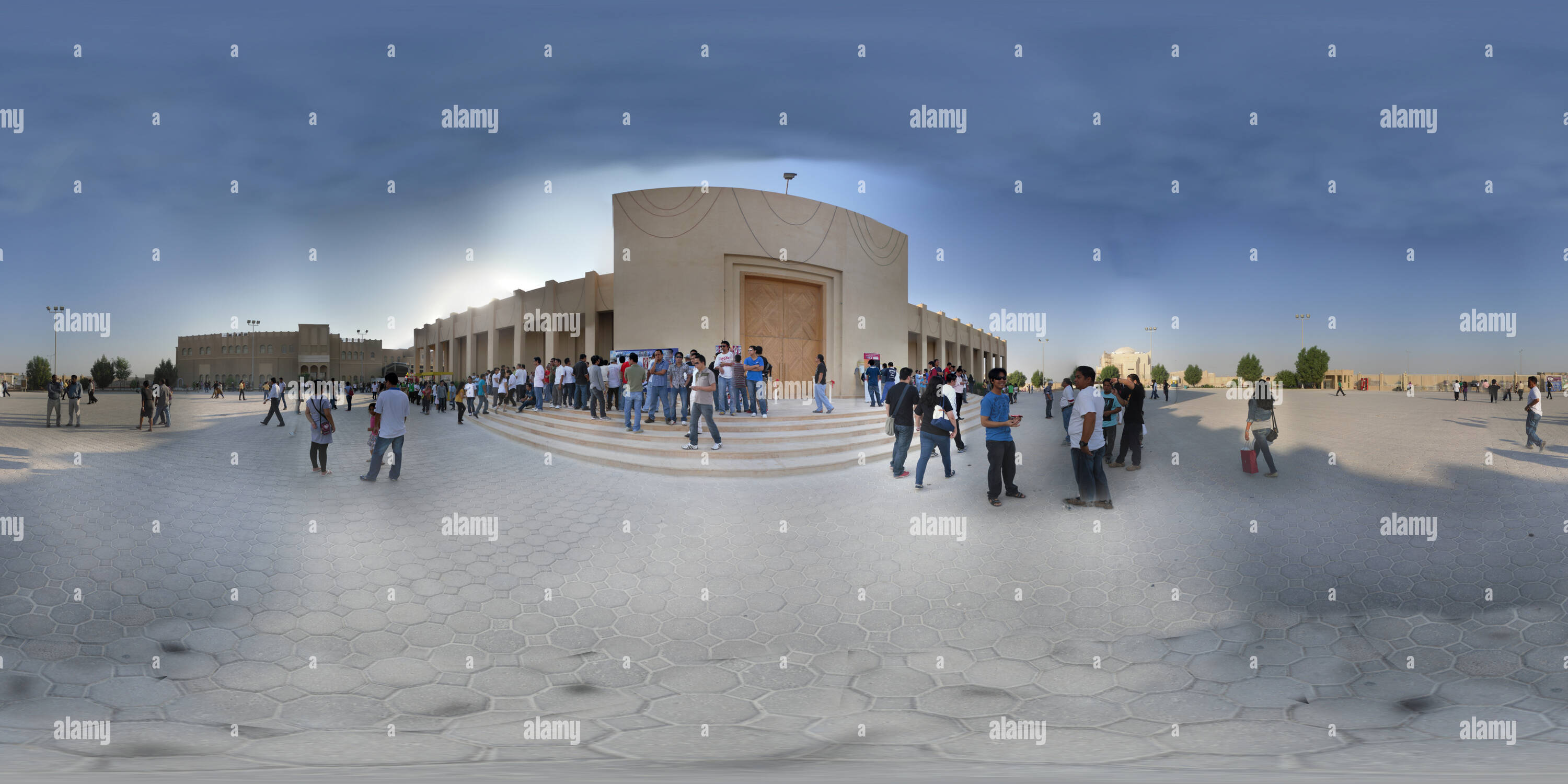 360° view of Church Of Our Lady Of Rosary in Qatar - Alamy