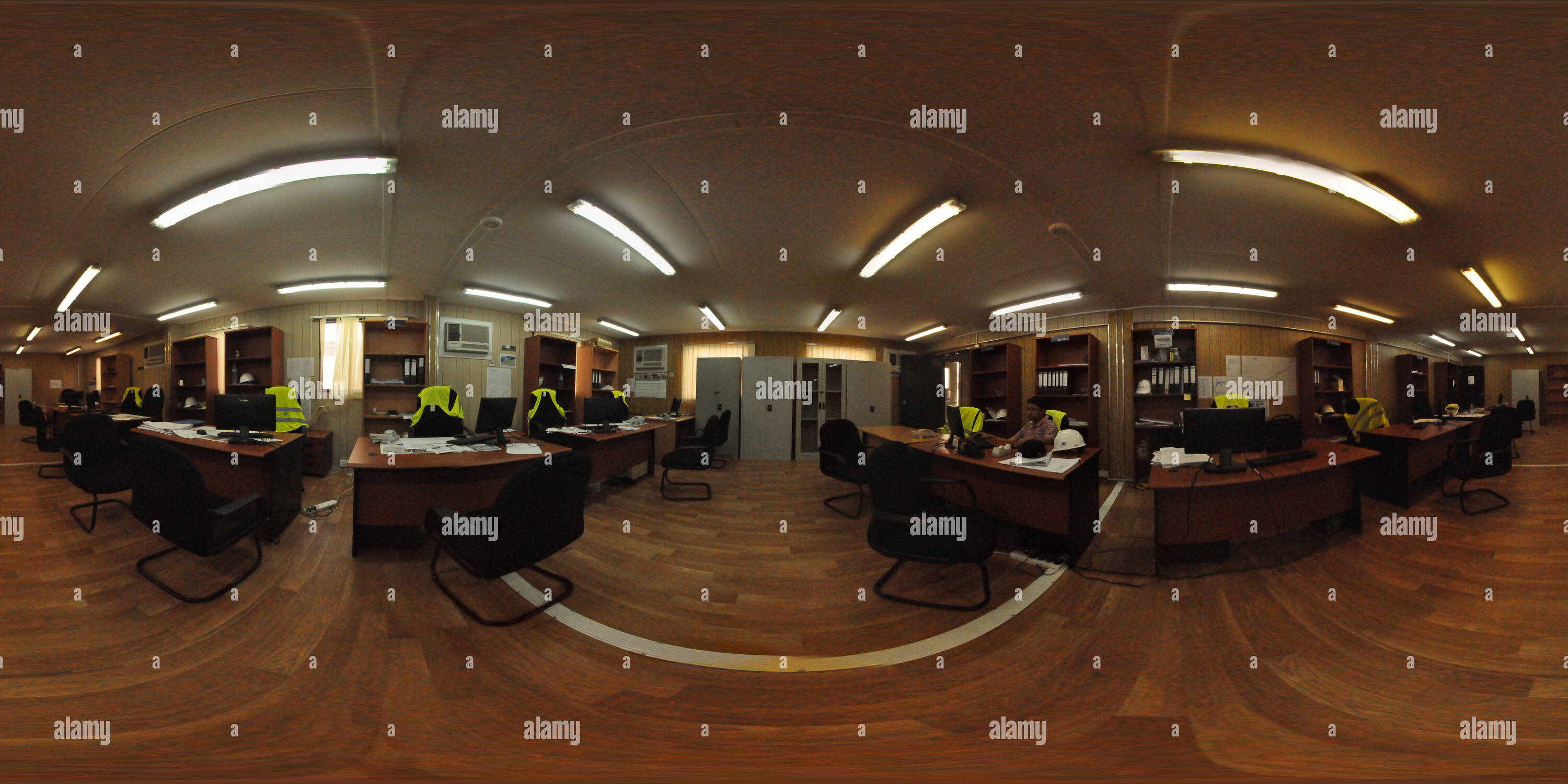 360° view of Keo Site Office Alamy