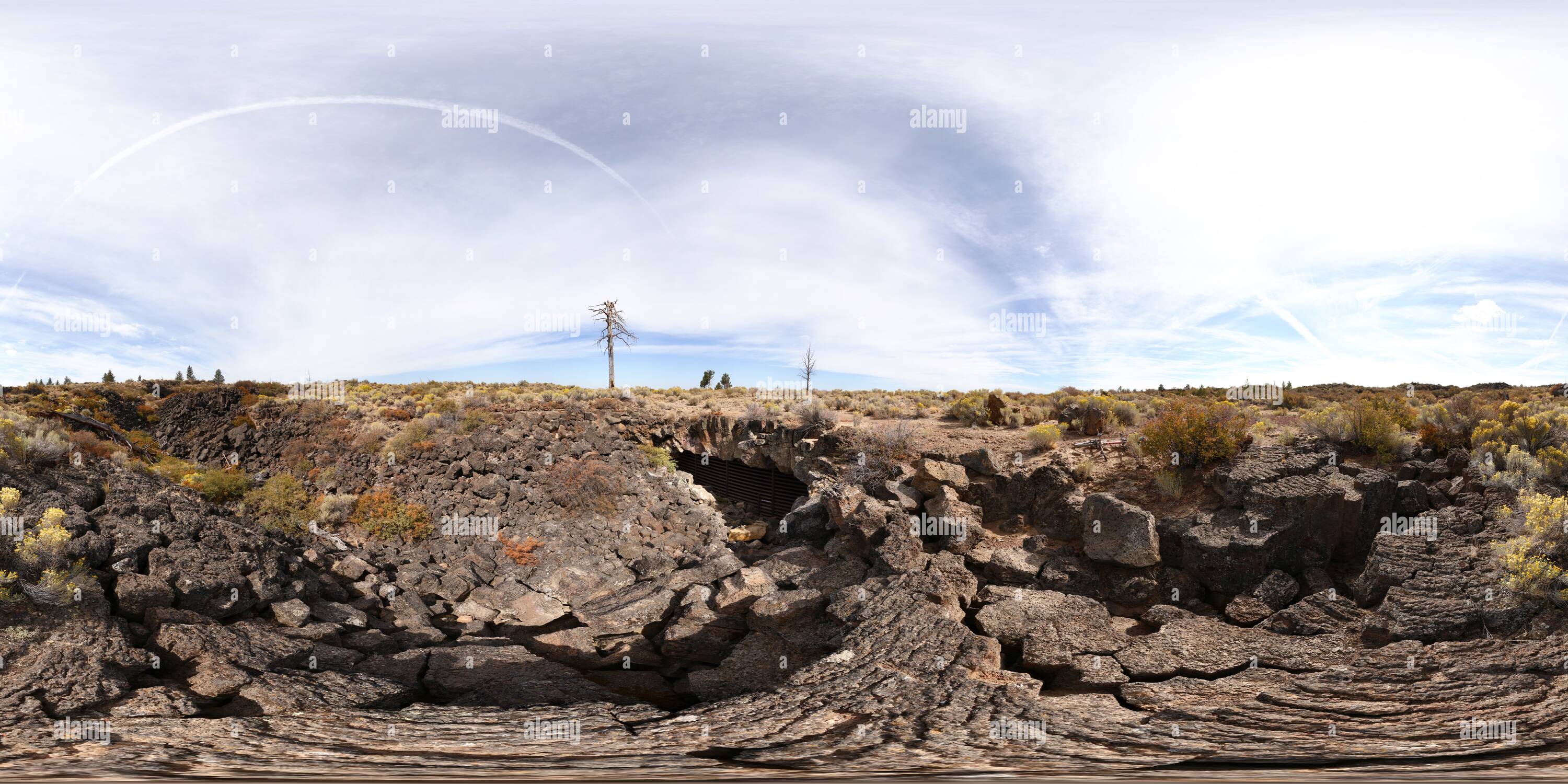 360 degree panoramic view of Wind Cave entrance