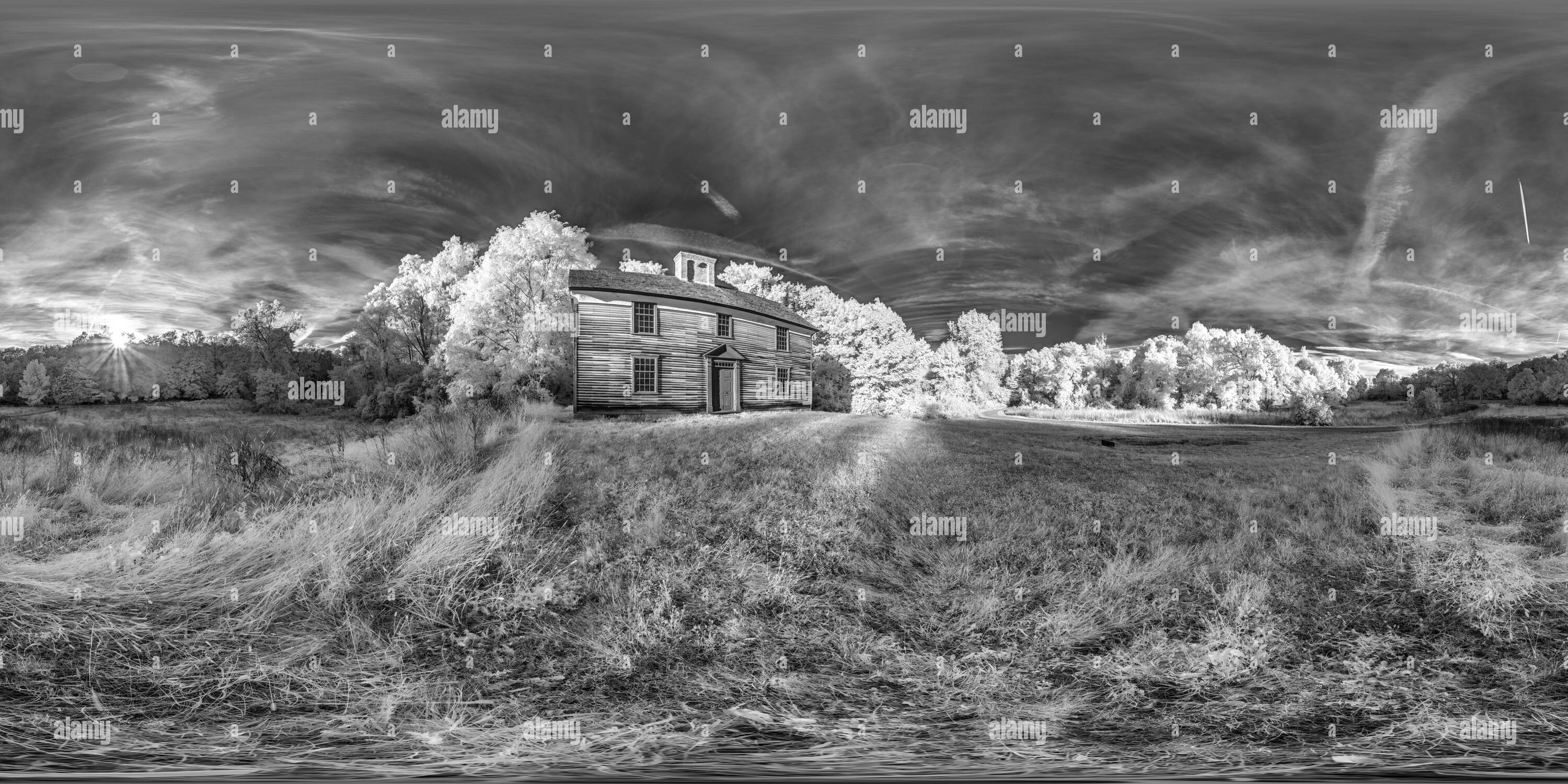 360° view of Captain William Smith House Infrared Alamy
