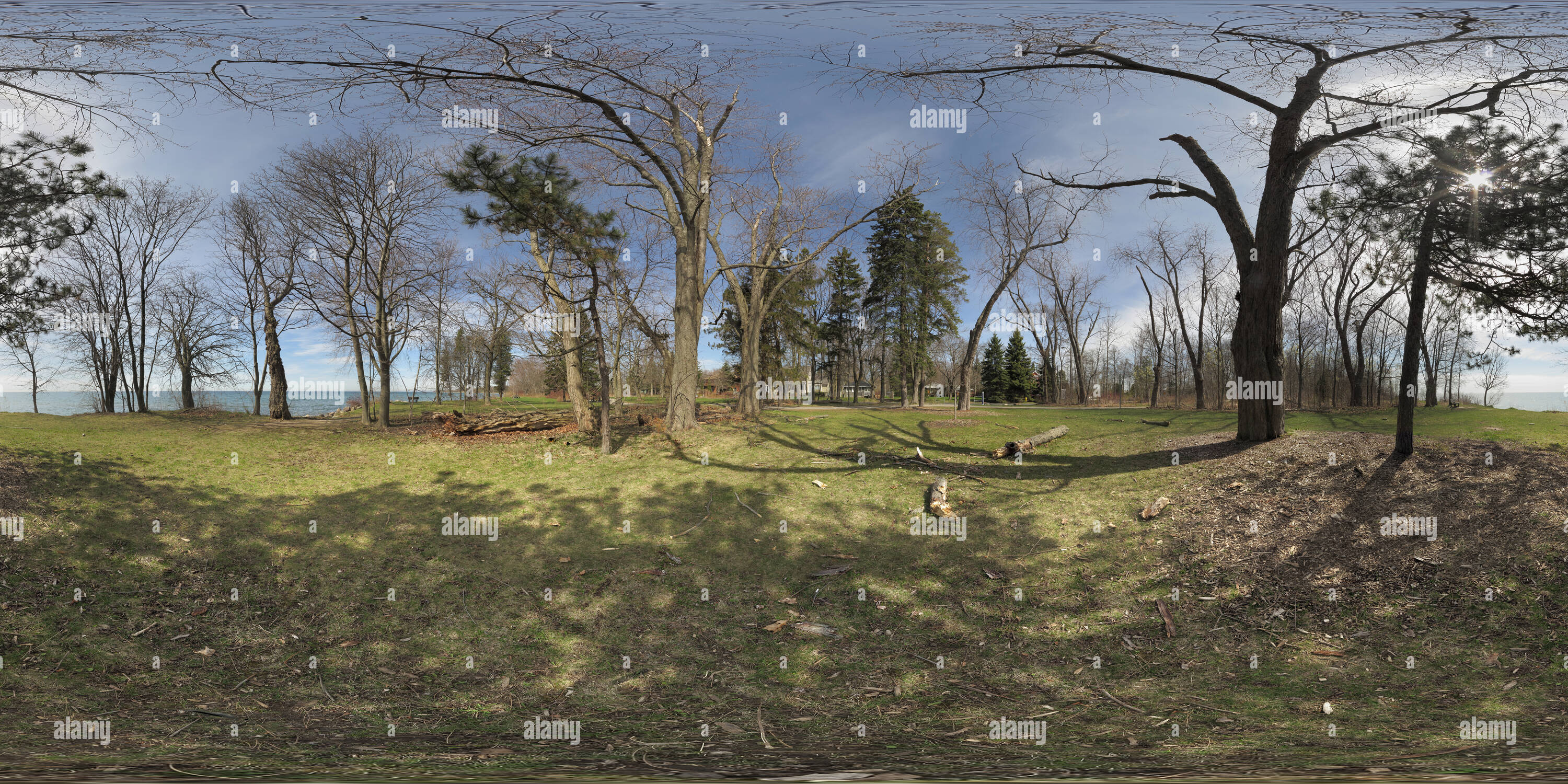 360° view of Ajax Waterfront near Shoal Point Alamy