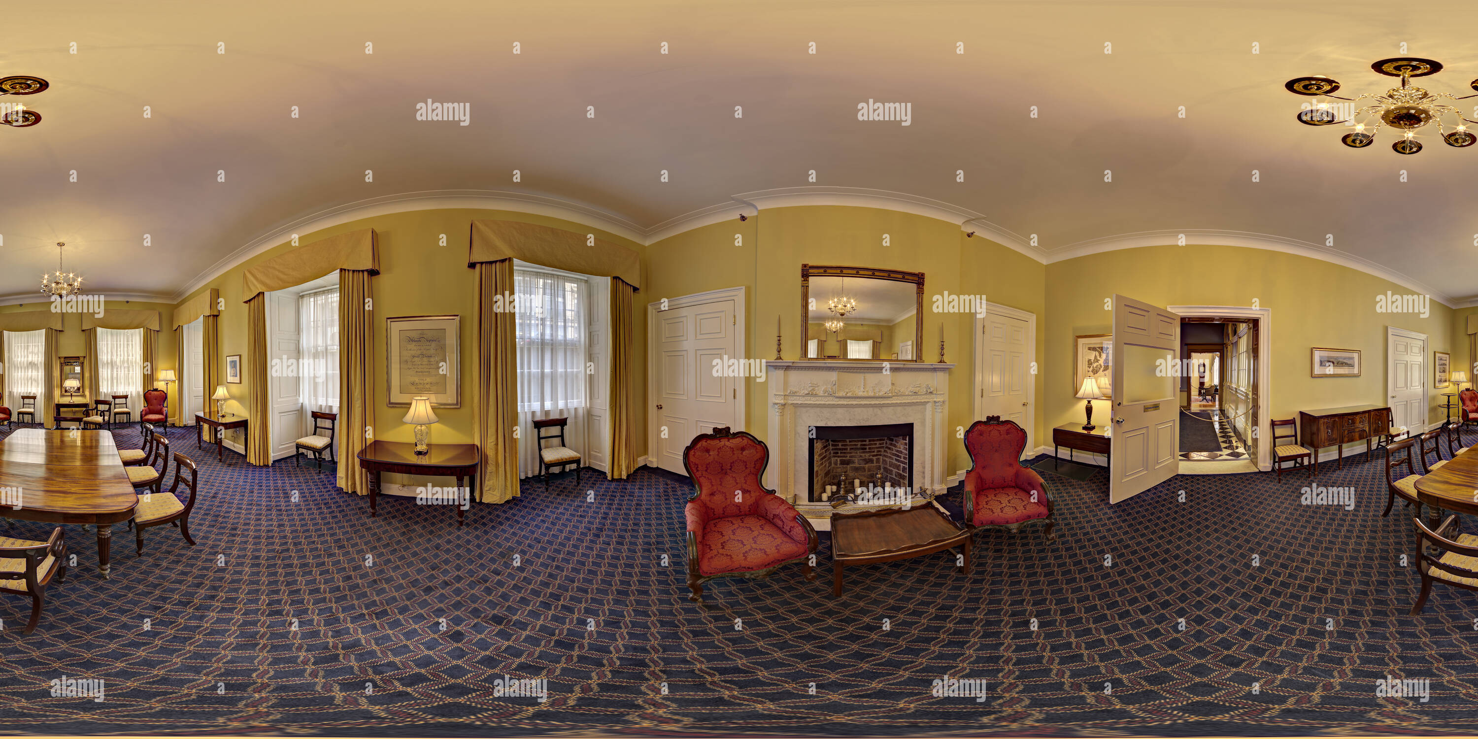 360° view of Province House Veterans Room Alamy