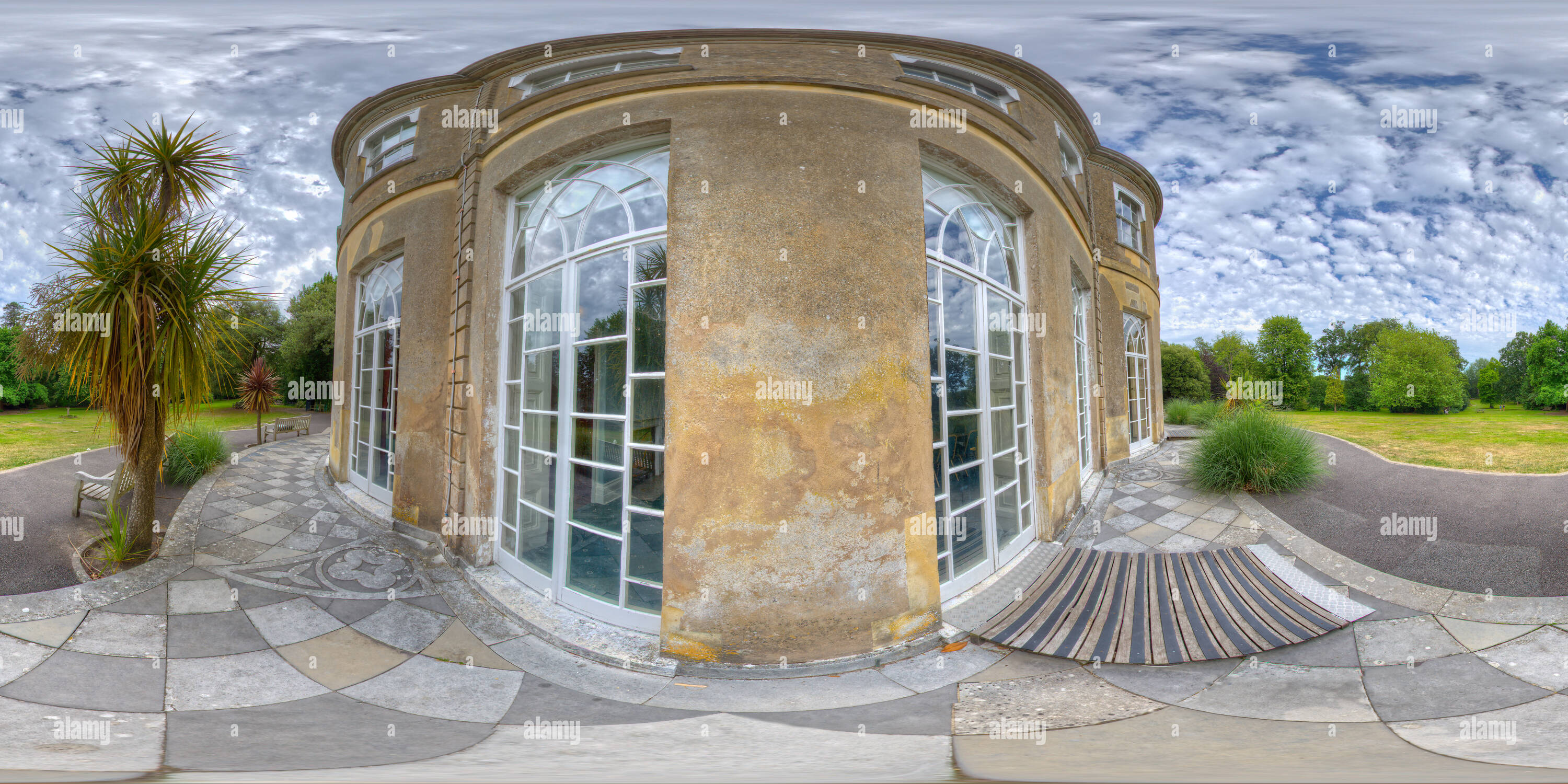 360 degree panoramic view of Upton House Poole Dorset