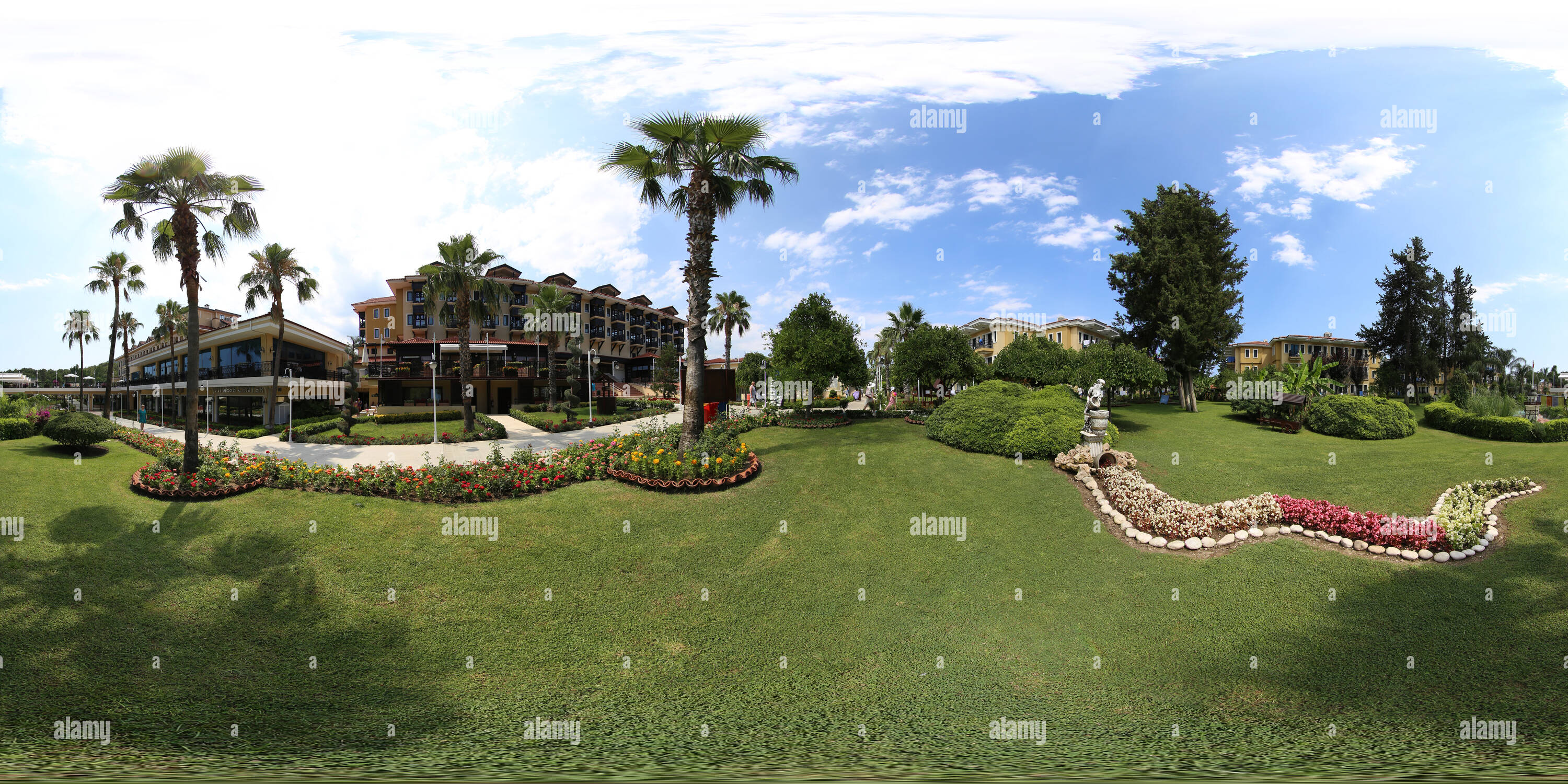 360° view of Phaselis Rose Garden2 - Alamy
