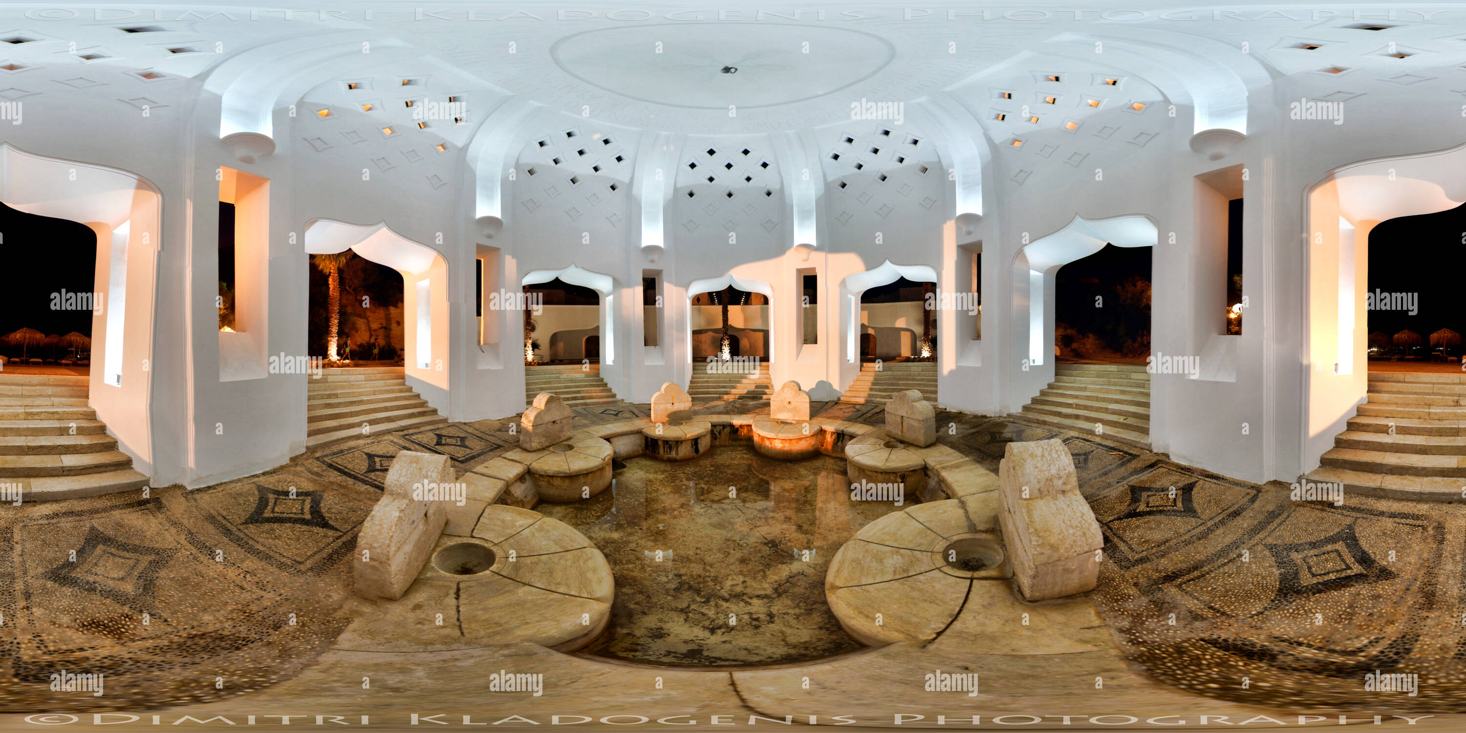 360° view of Terme di Calitea - Alamy