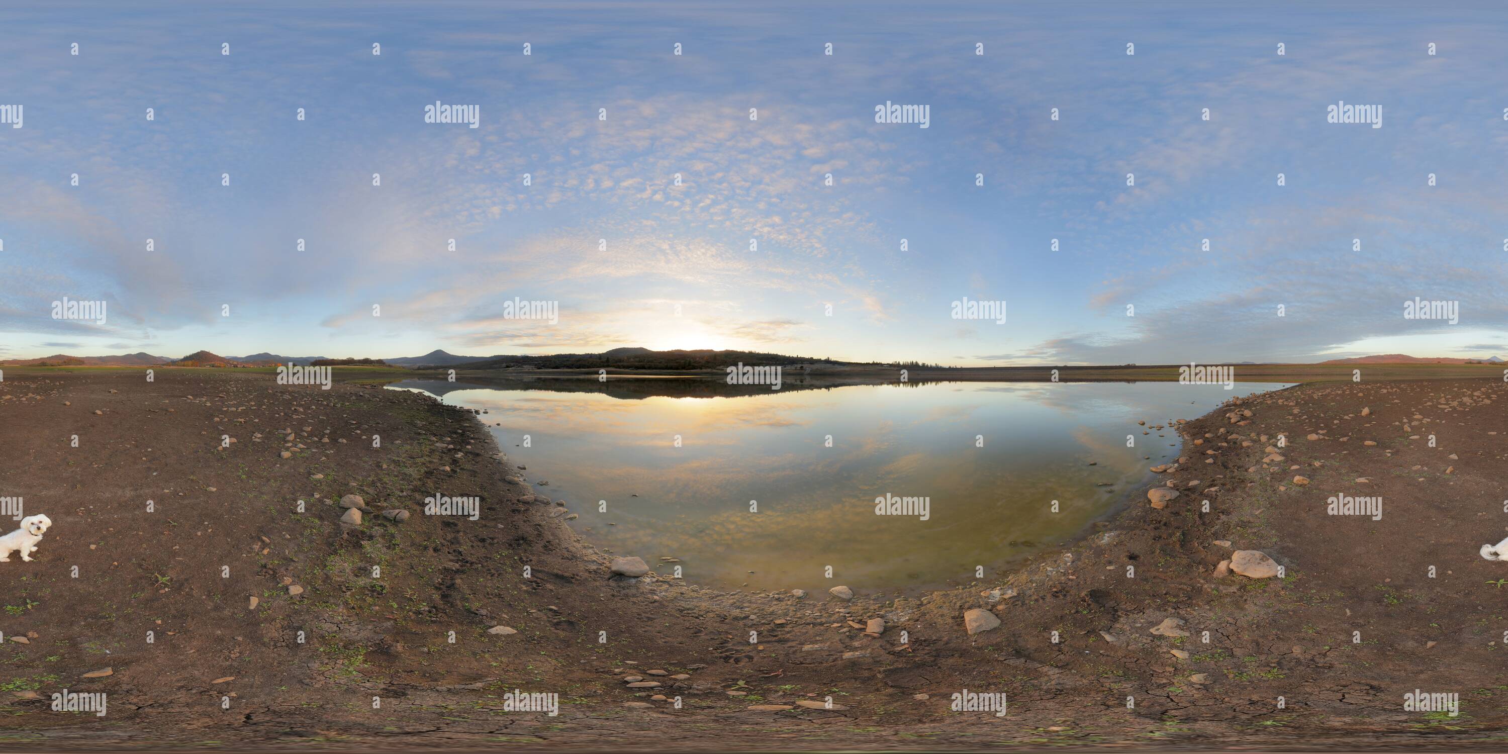 360 degree panoramic view of Agate Lake [2]