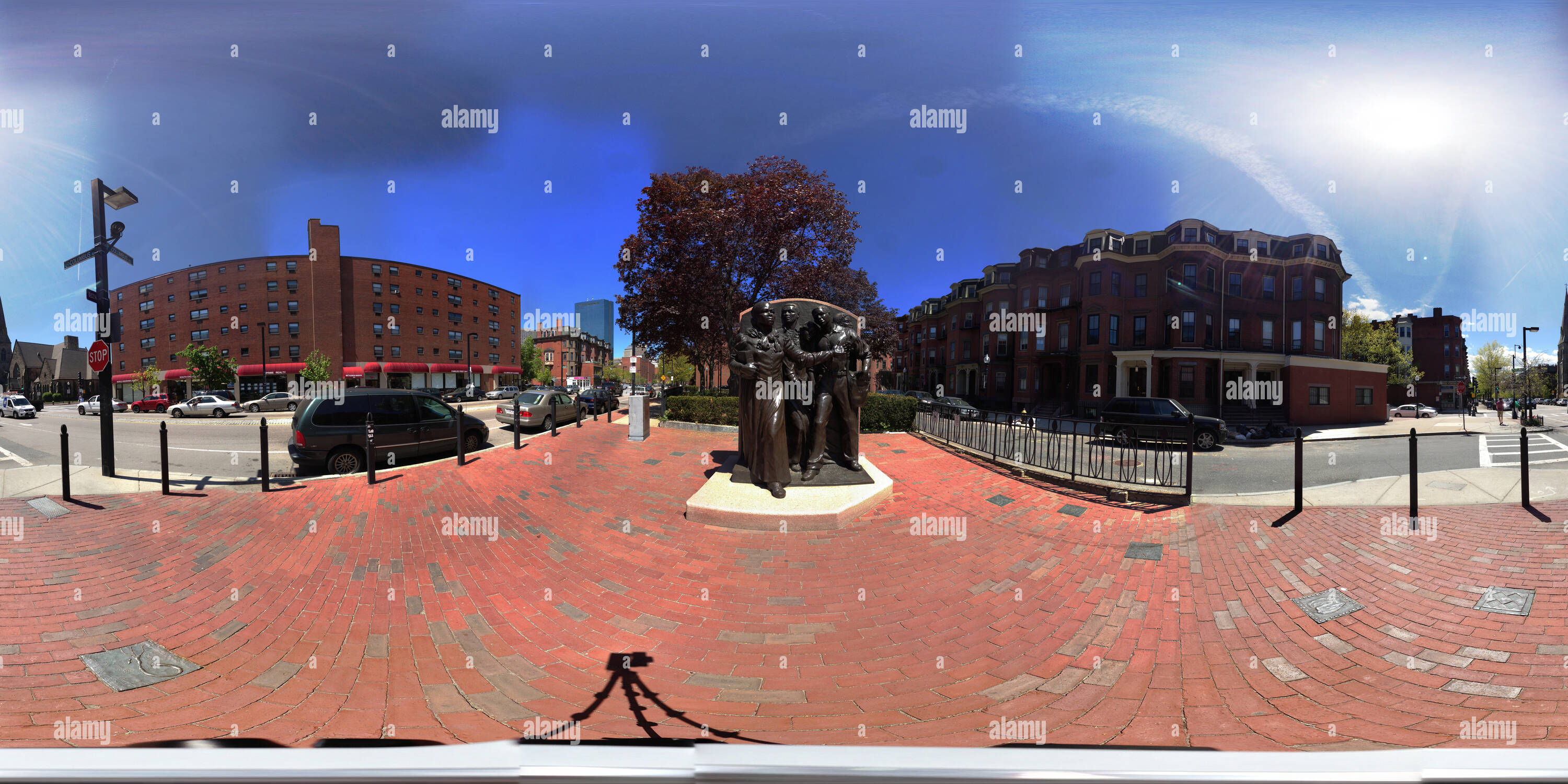 360 degree panoramic view of Statue of Harriet Tubman