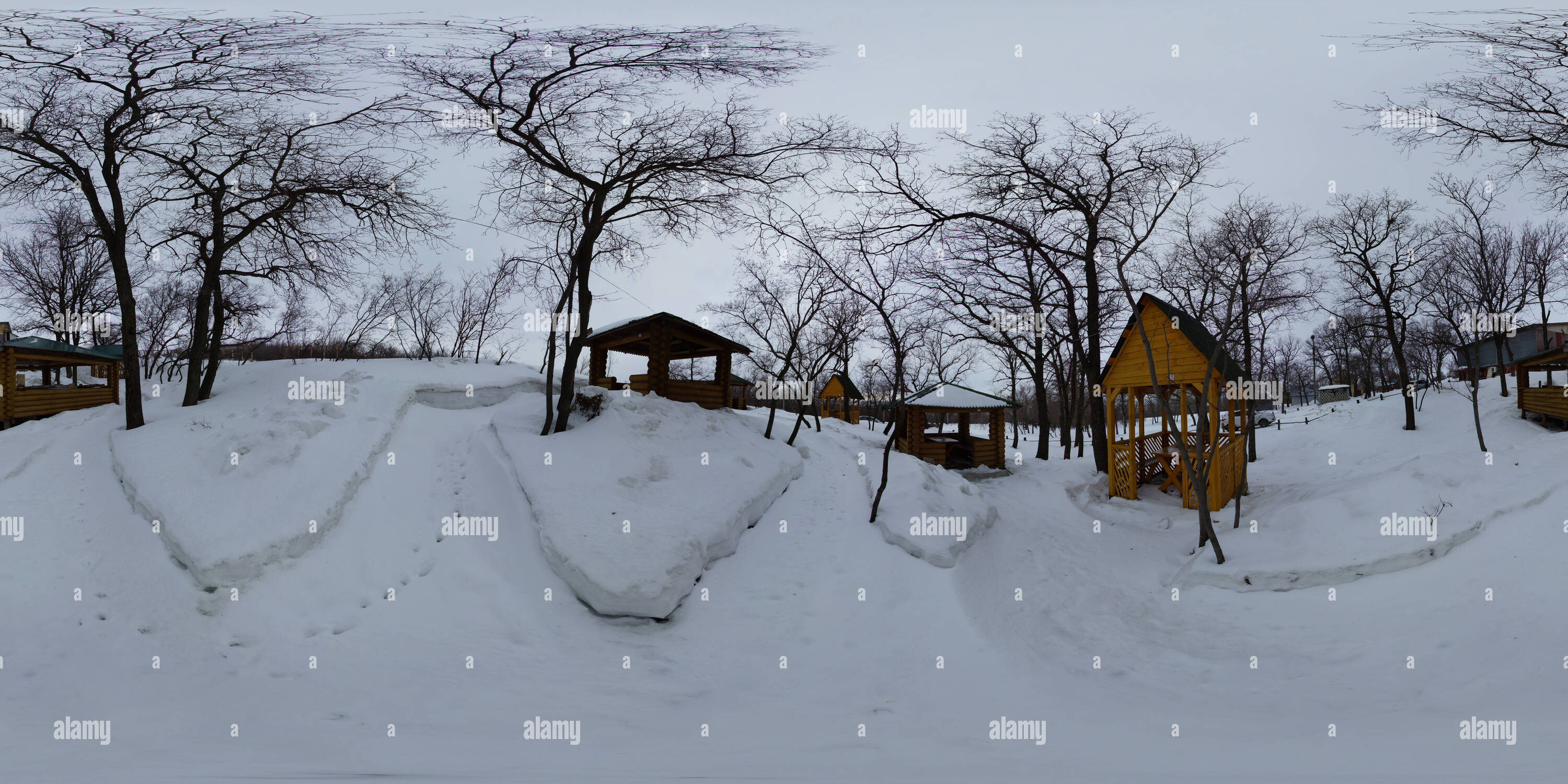 360° view of Base Snowflake holiday 3 - Alamy
