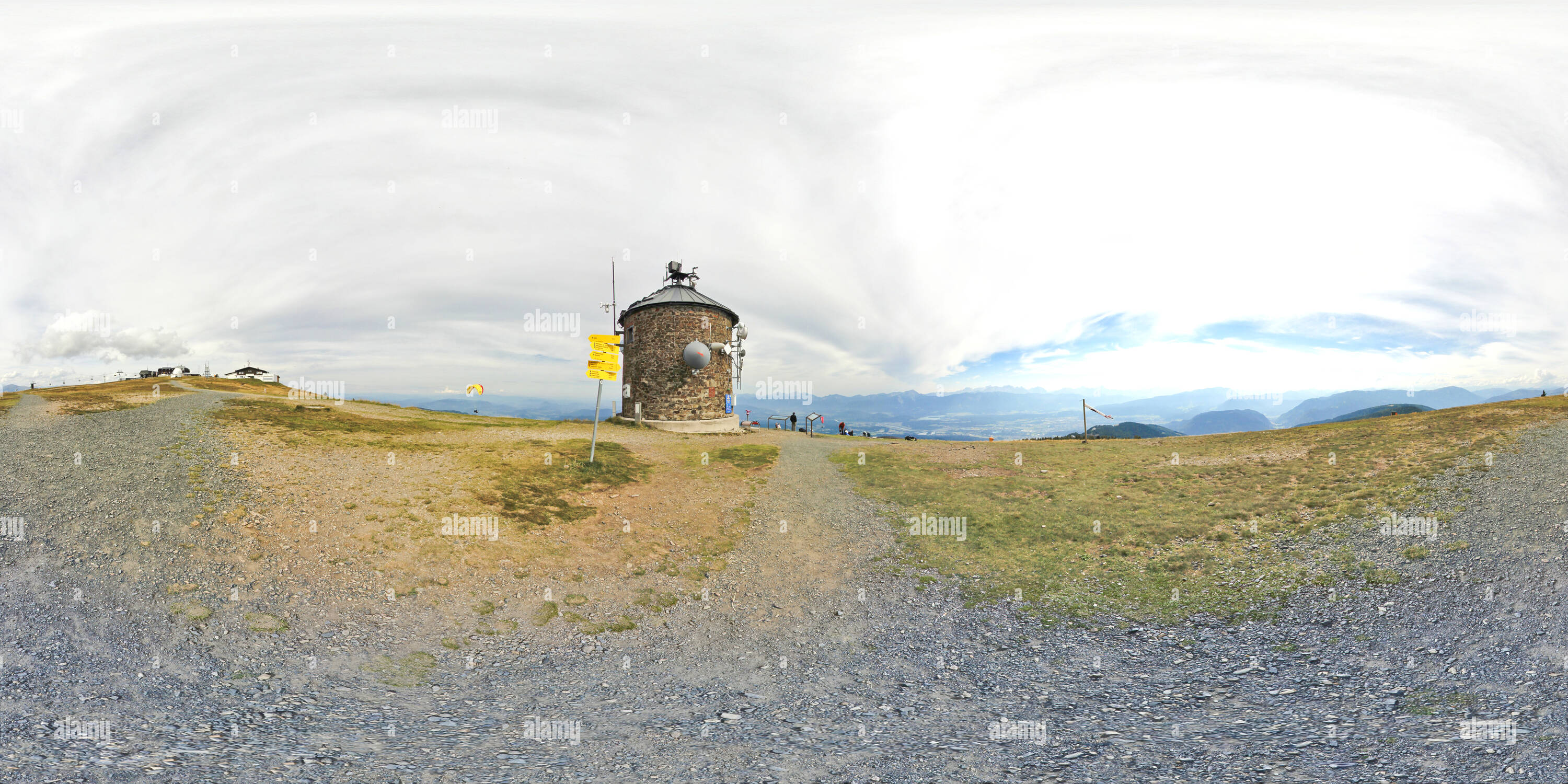 360 degree panoramic view of Gerlitzen