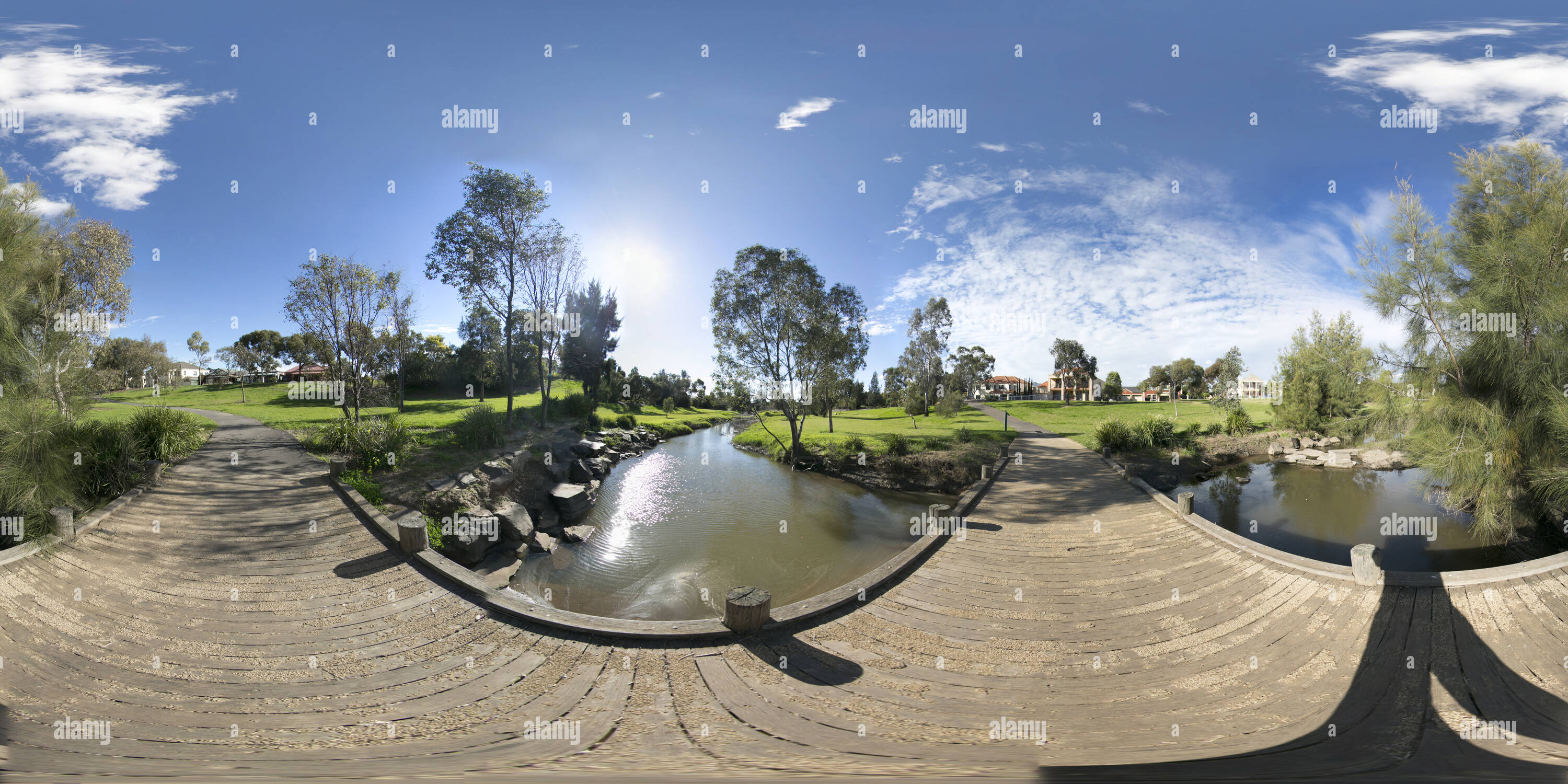 360° view of Mawson Lakes Central Footbridge Alamy 360° view of Mawson Lakes Central Footbridge Alamy