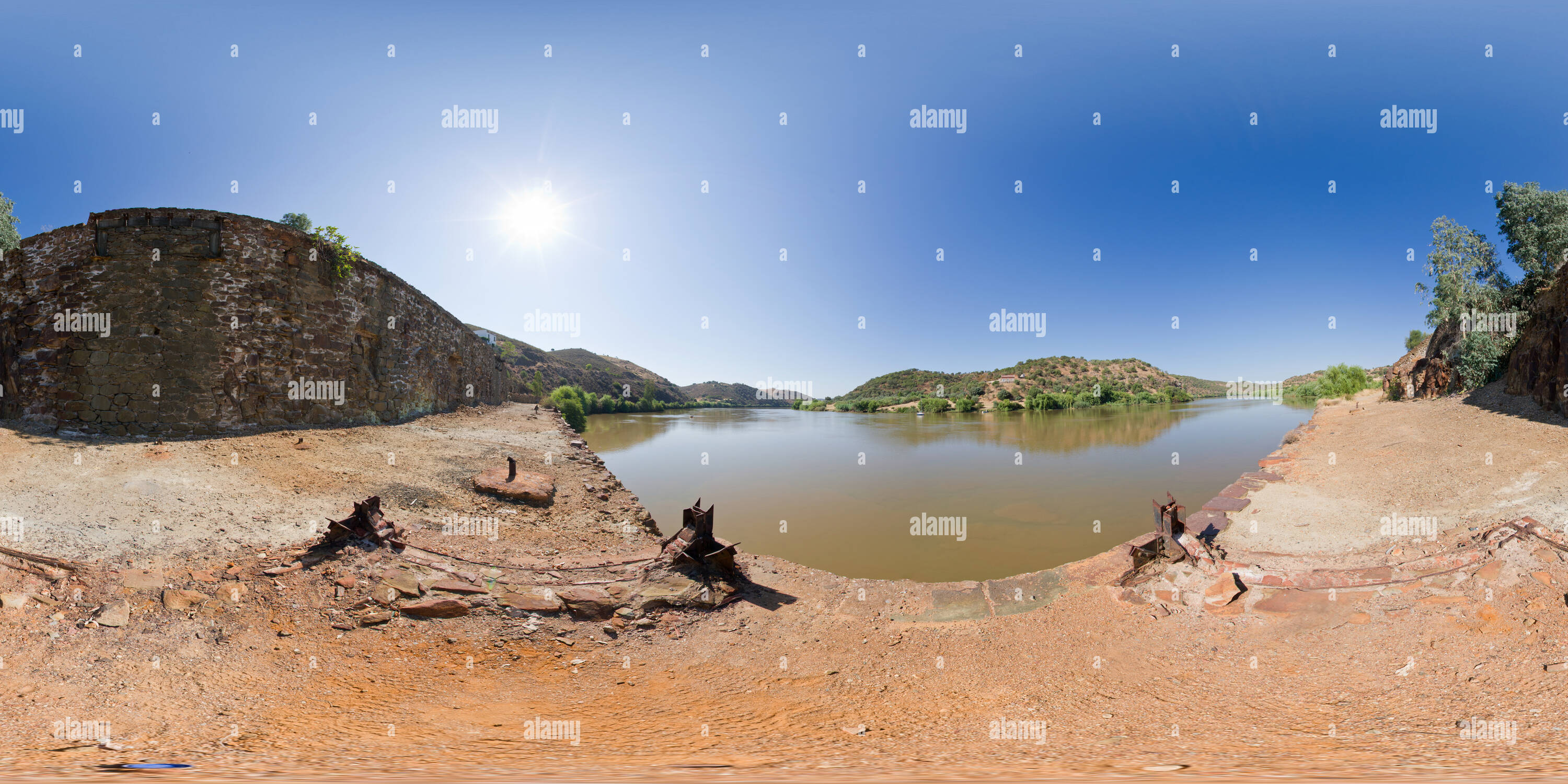 360° view of Puerto la Laja Alamy