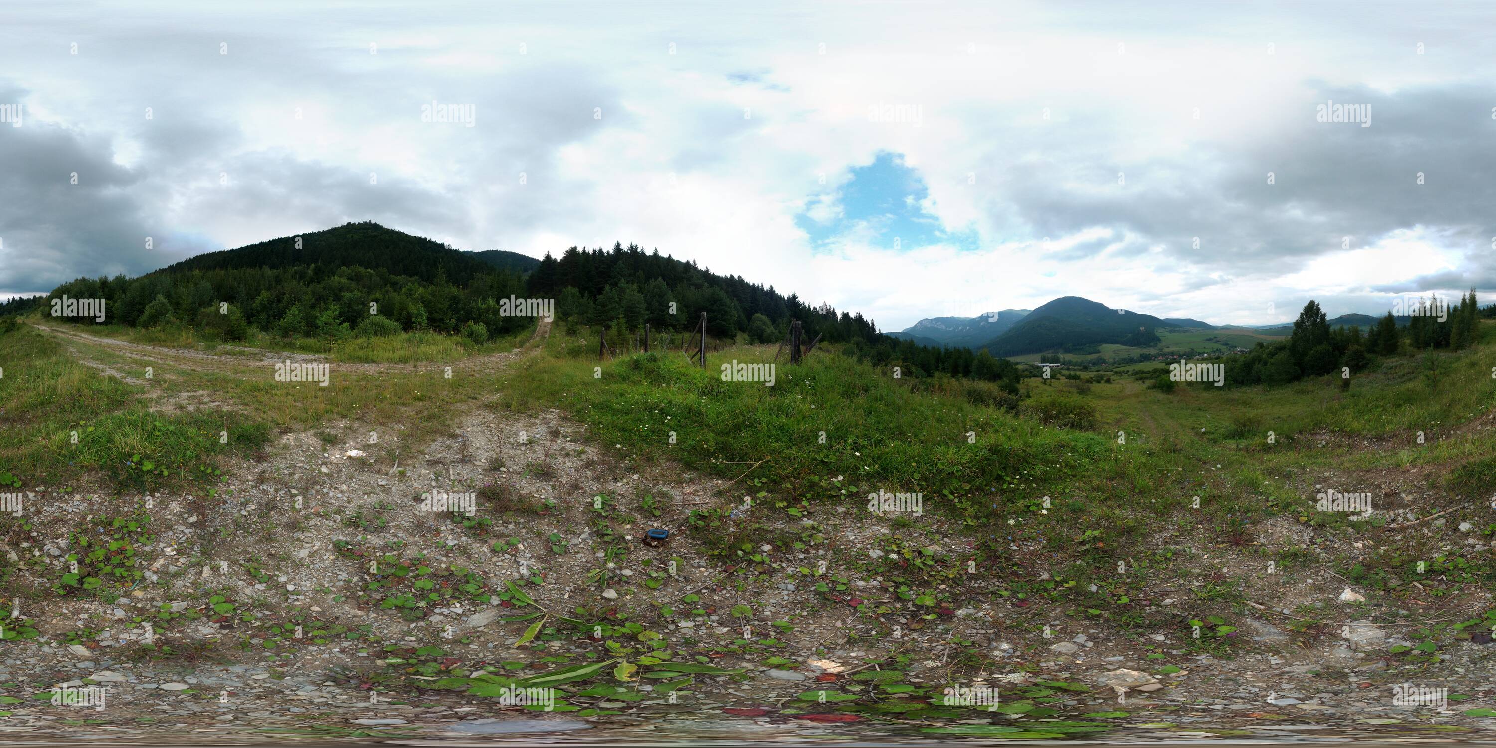 360° view of Pohlad na vrch Cebrat z Likavky - Alamy