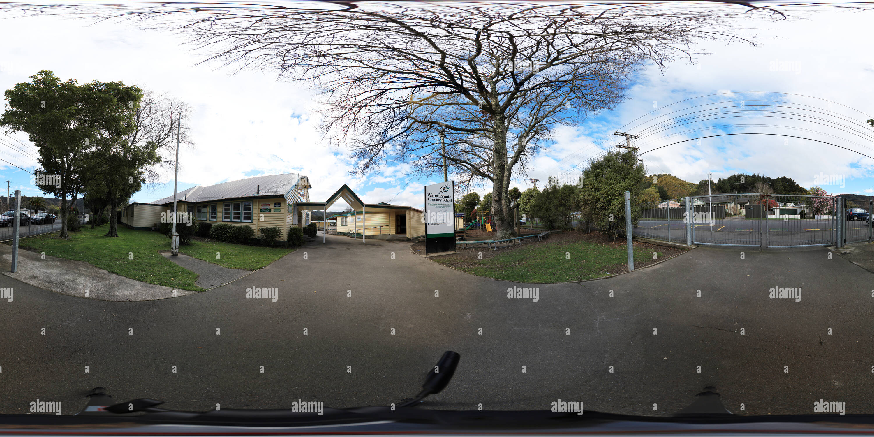 360° view of Wainuiomata Primary School Alamy