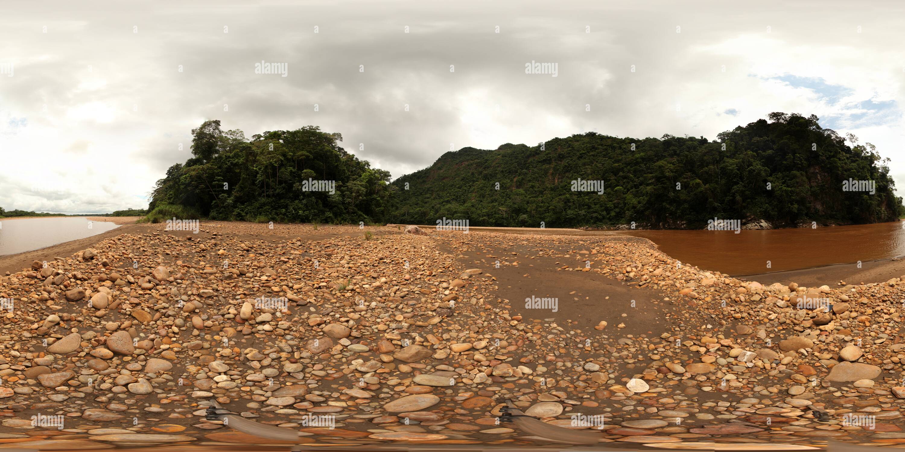 360 degree panoramic view of Parque Amboro, foto Max Toranzos