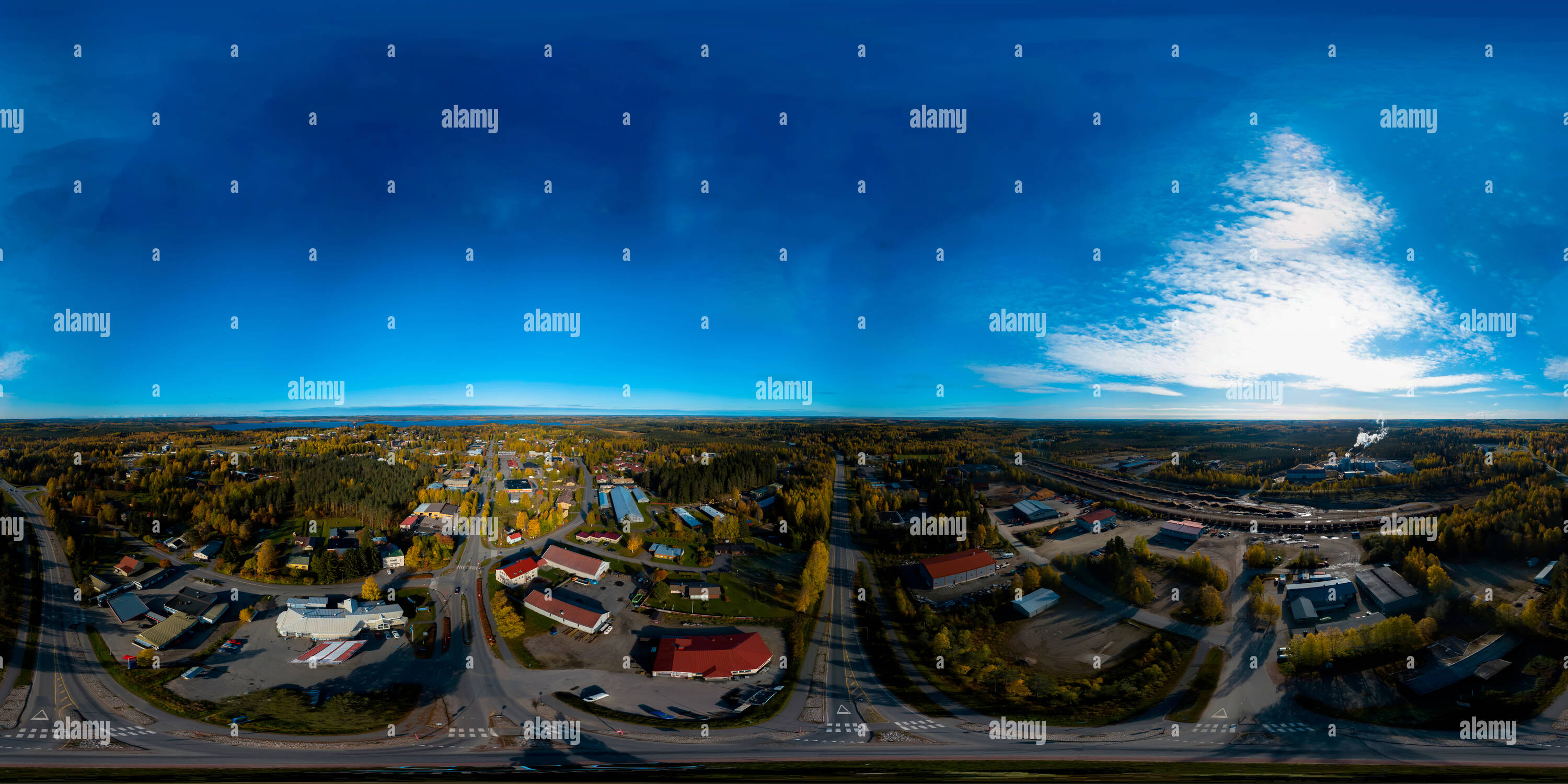 360 degree panoramic view of Aerial 360 photo from Ilomantsi