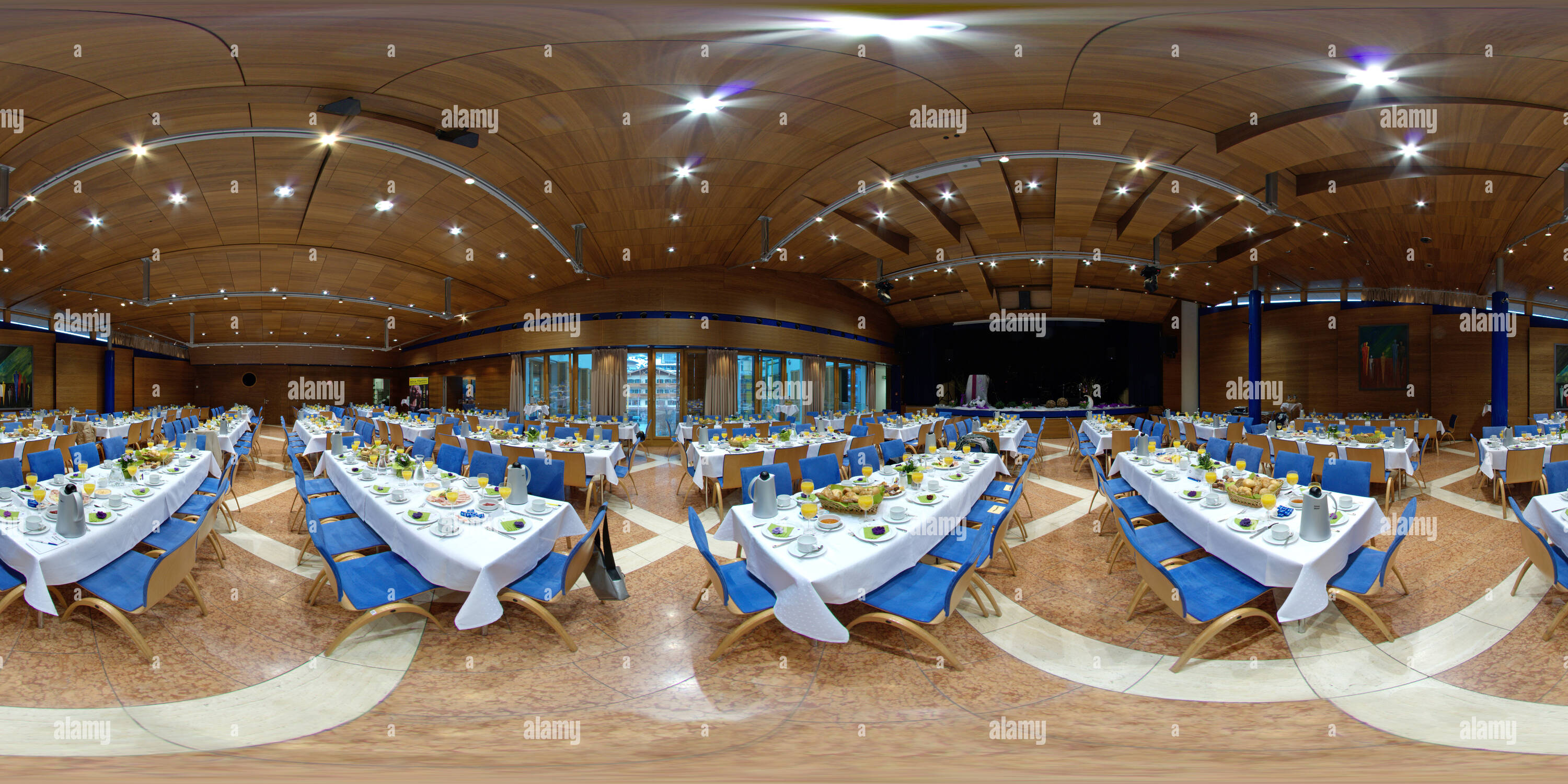360 degree panoramic view of Festsaal Fieberbrunn