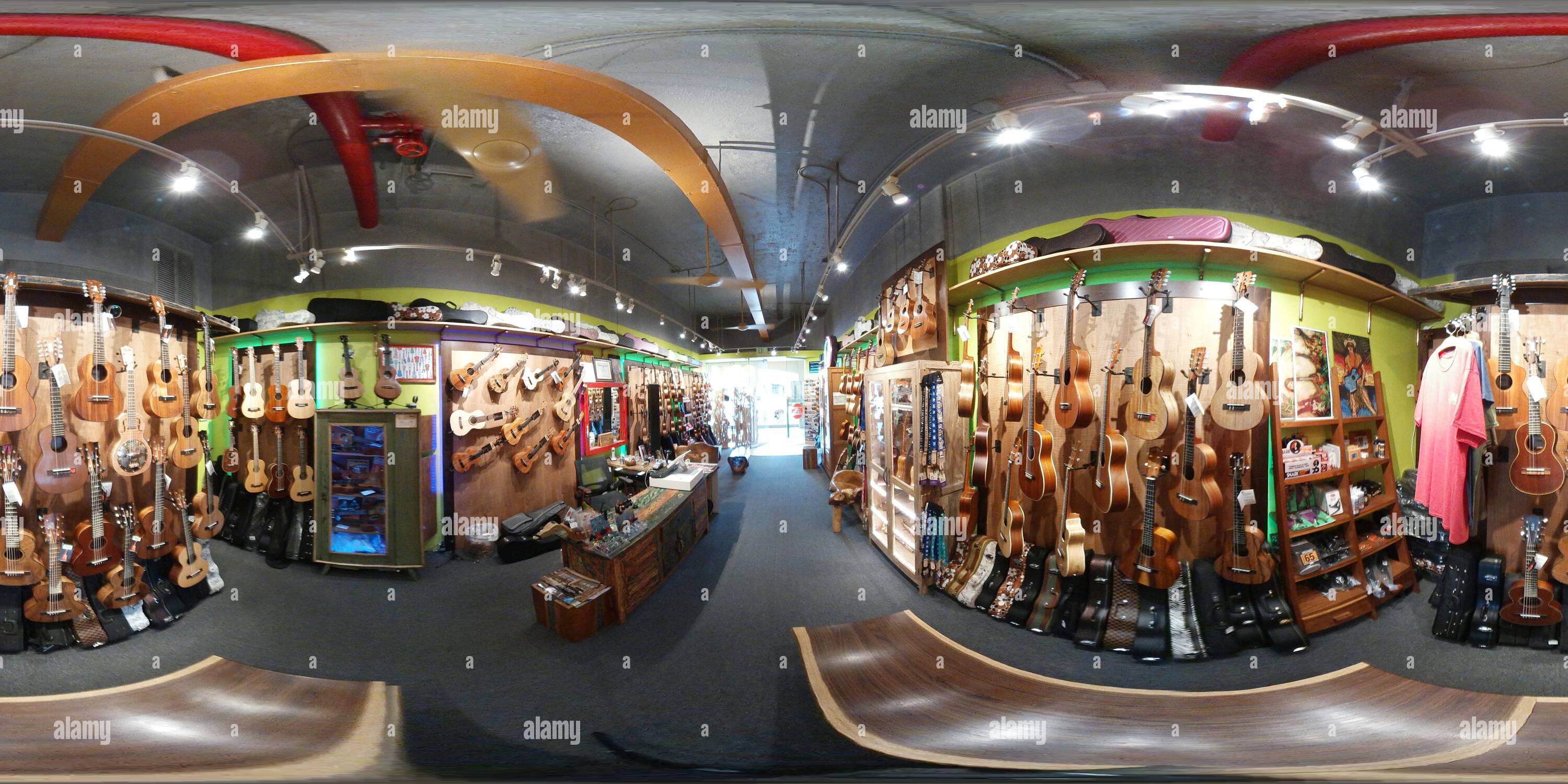 360° view of Mele Ukulele Store in The Shops at Wailes Alamy