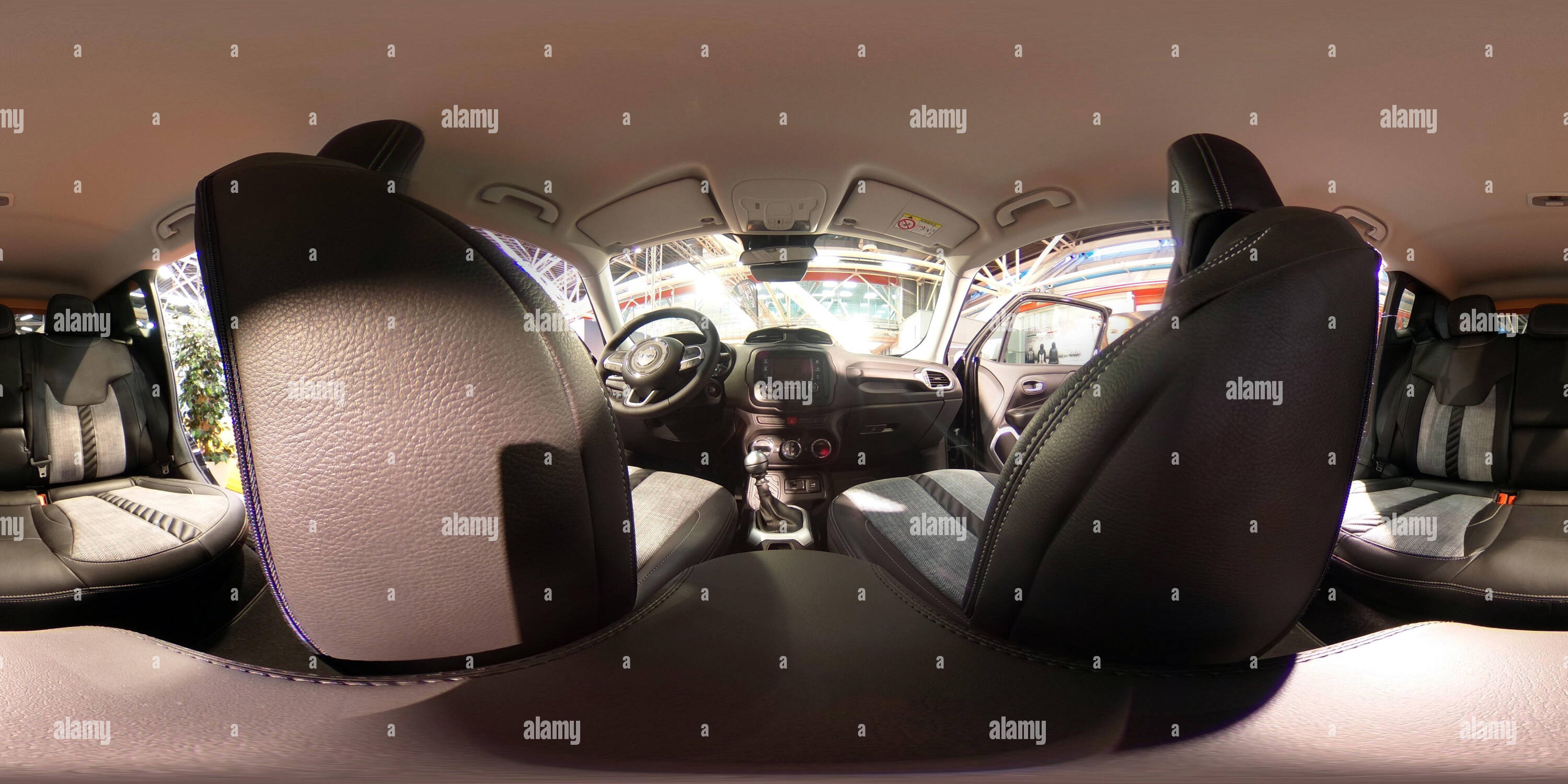 360 View Of 360 Degree Spherical Photograph Of A Car S