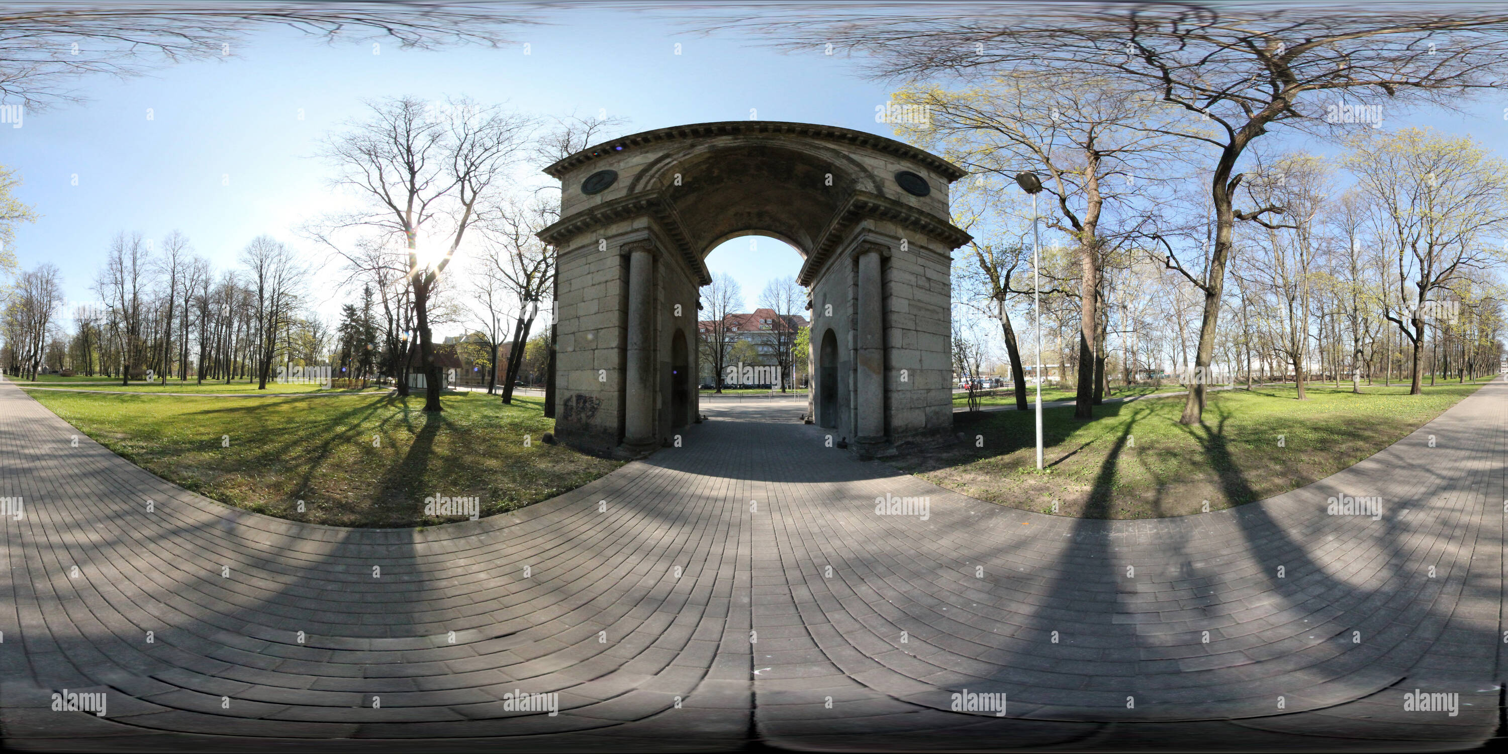 360° view of Alexander's Gate (Triumphal Arch), Rīga, Latvia Alamy