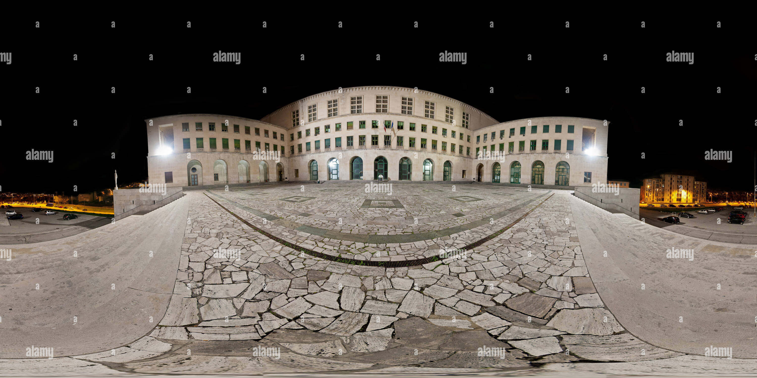 360° view of University of Trieste - Alamy