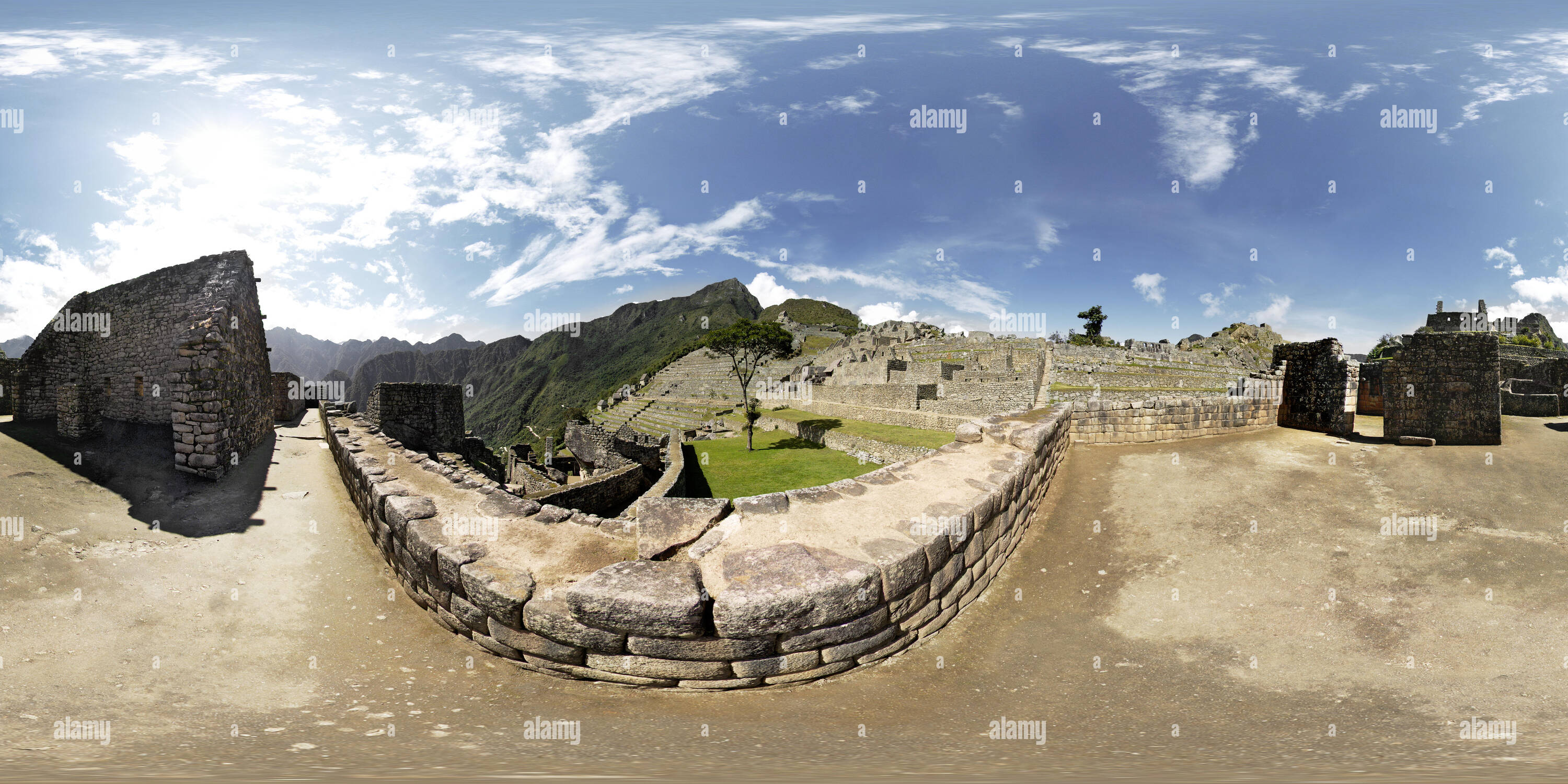 View Of The Industrial Zone Machu Picchu Peru Alamy