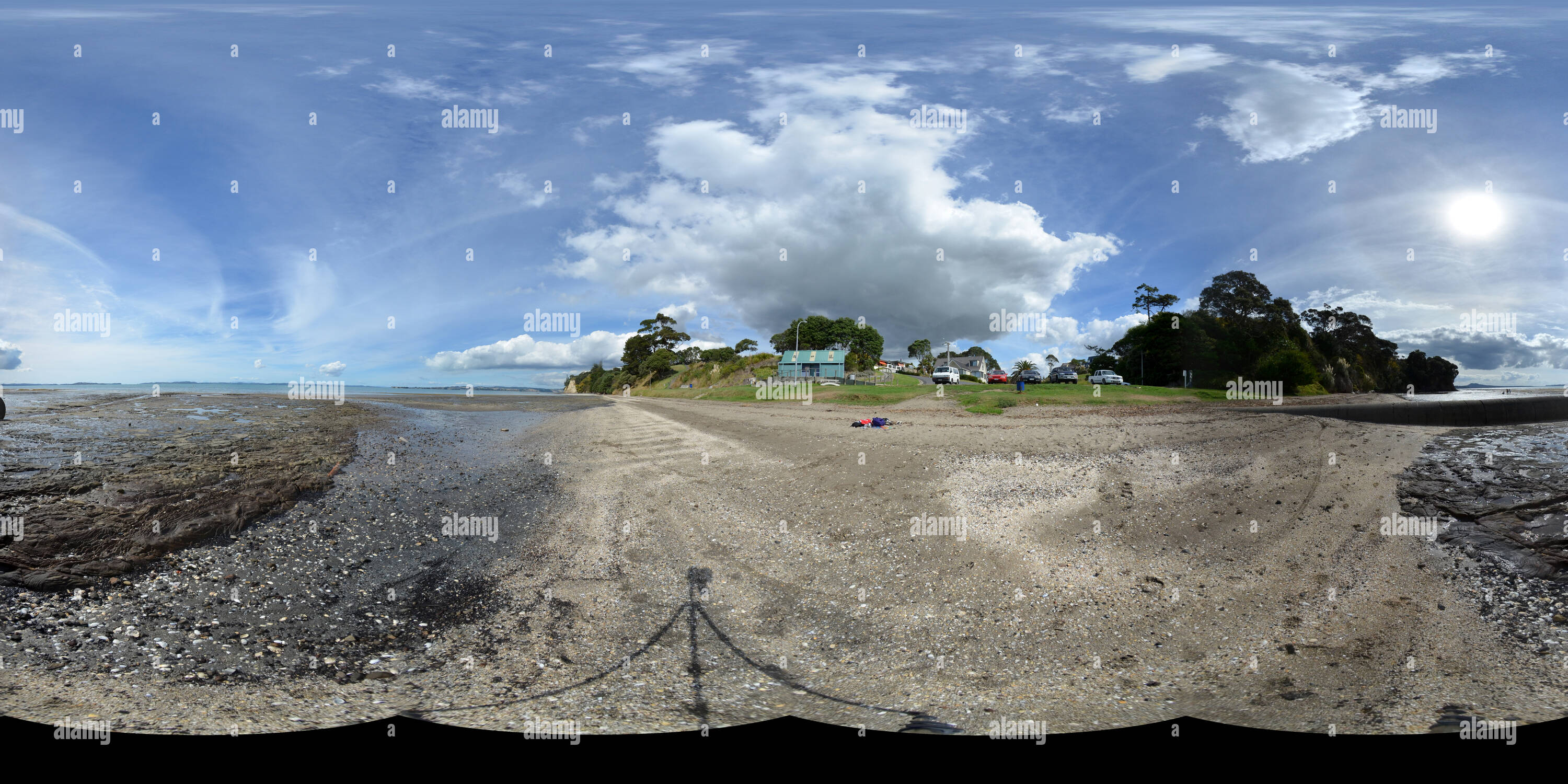 360° view of Mellons bay road, Mellons bay, Auckland , New Zealand Alamy
