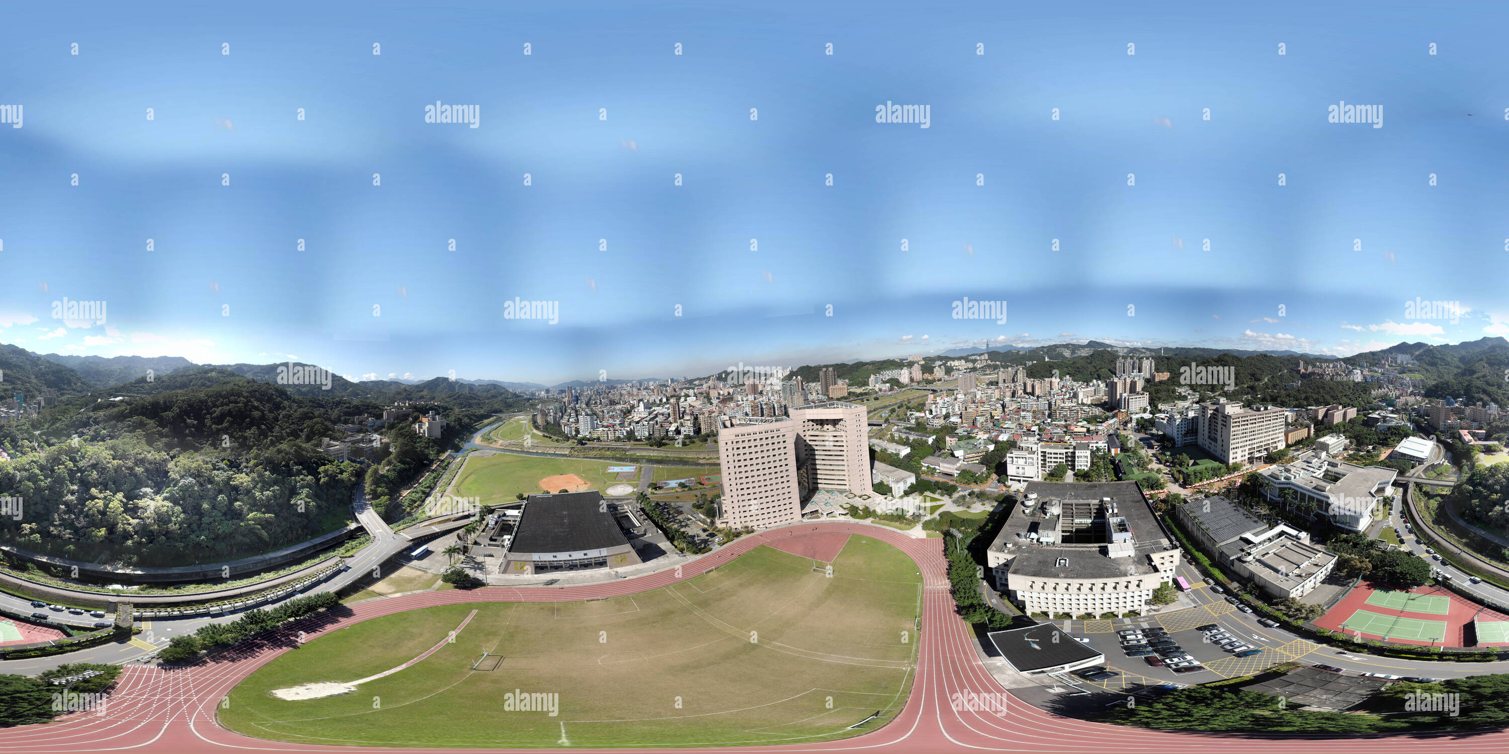 360° view of National Chengchi University Alamy