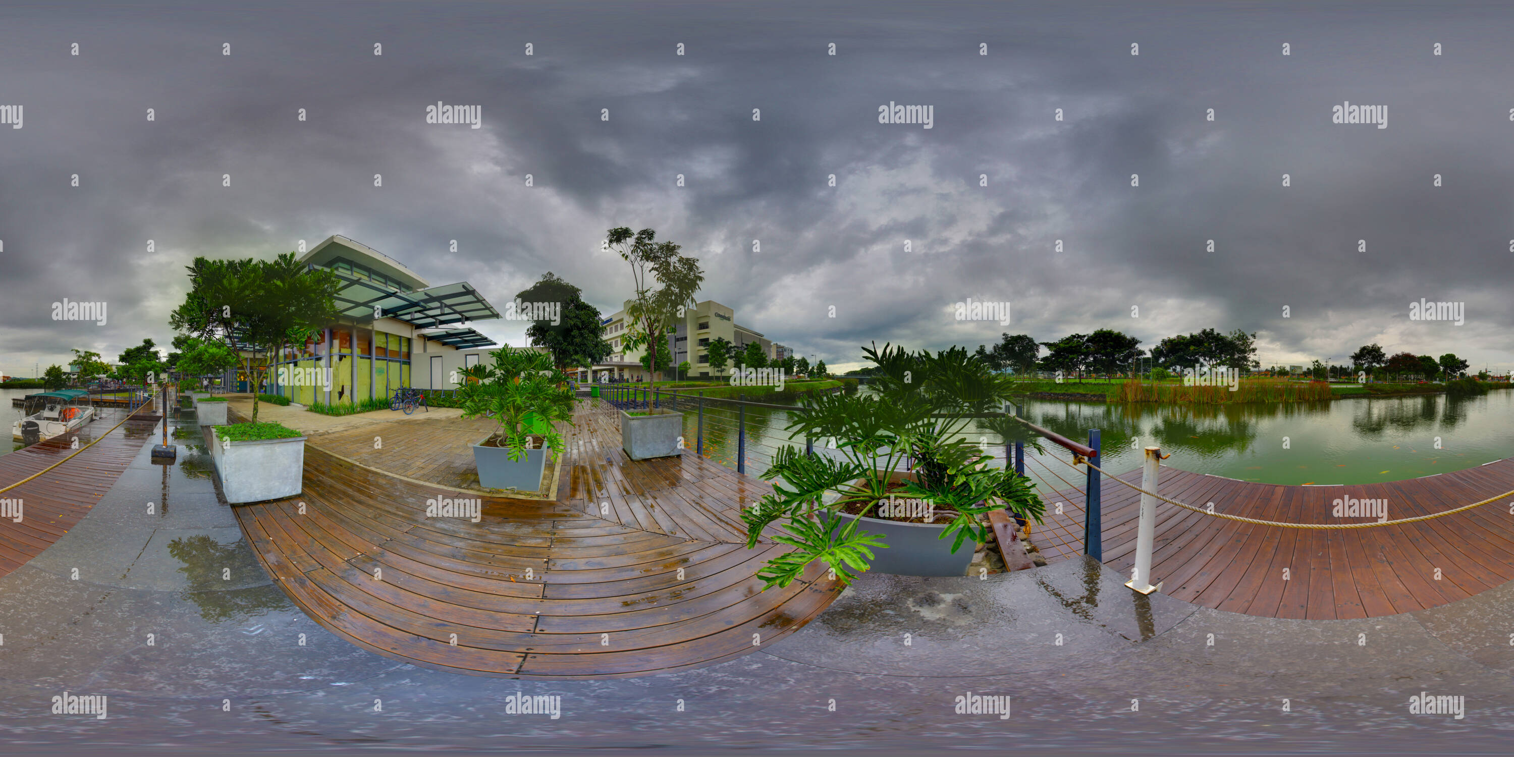 360 degree panoramic view of Nuvali Sta. Rosa