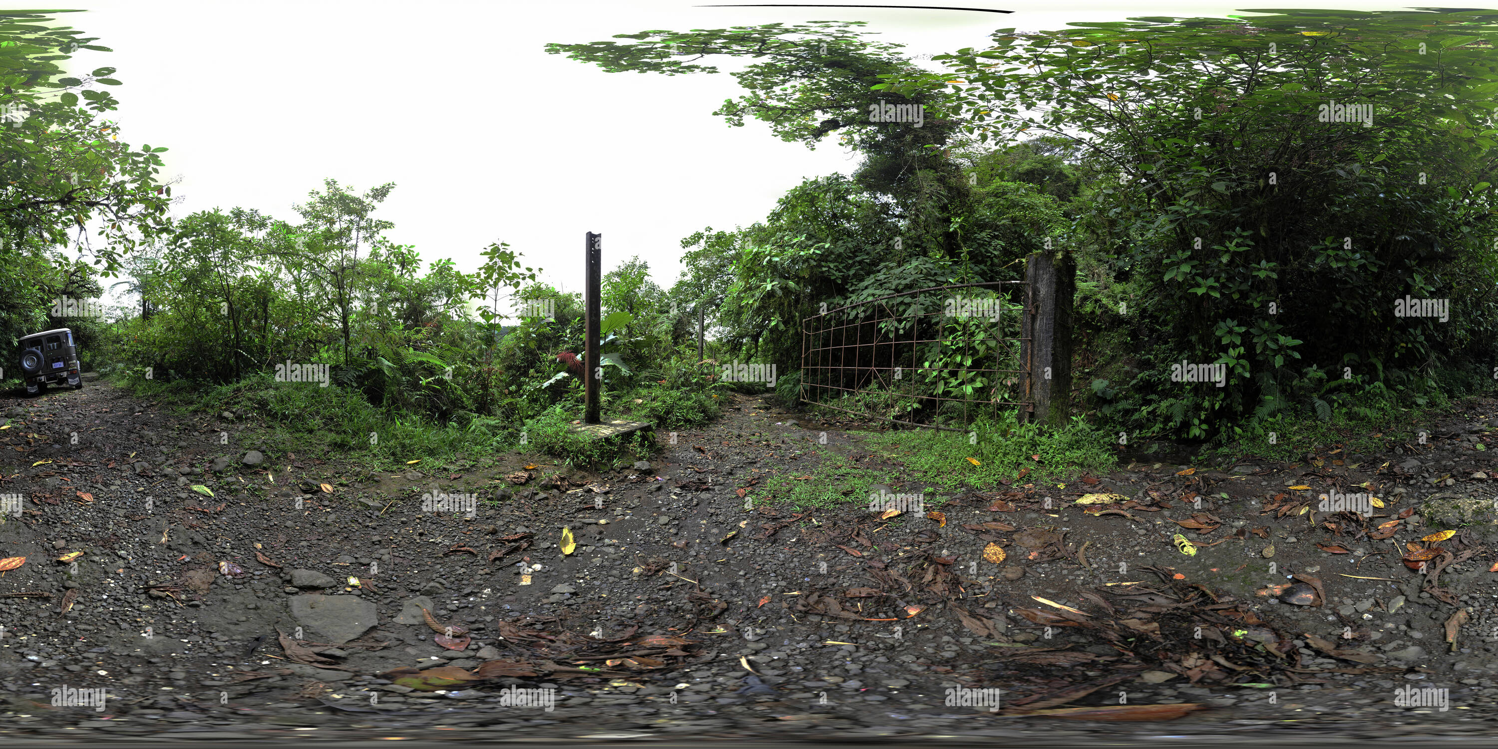 360° view of Braulio Carrillo National Park Alamy