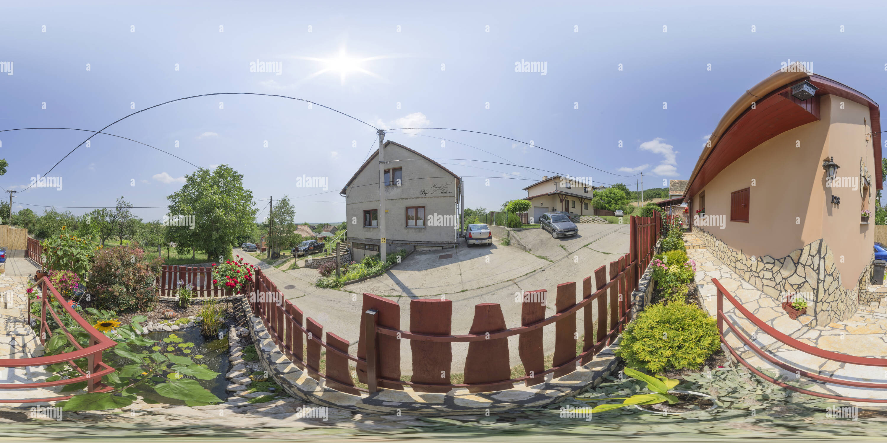 360 degree panoramic view of The Hause!