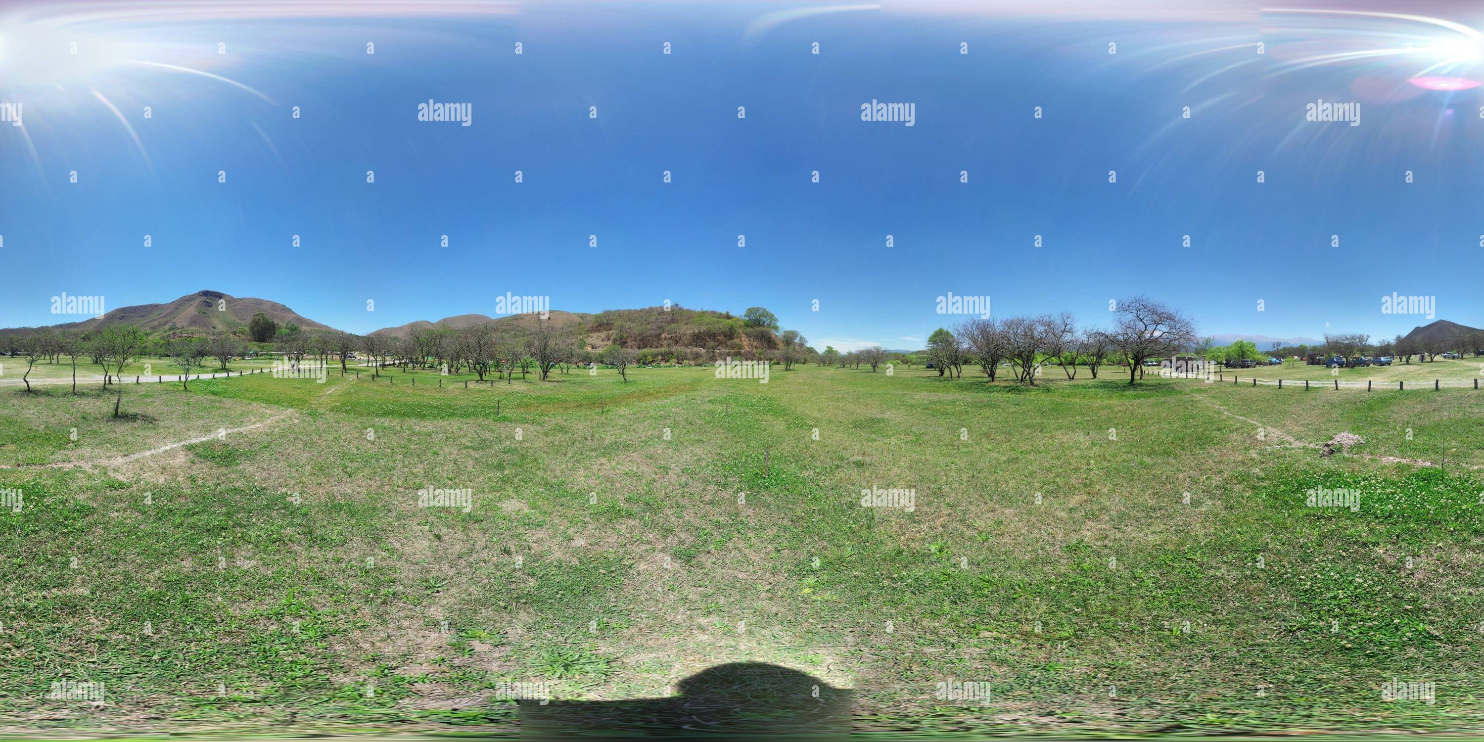 360° view of Camping near La Caldera, Salta Argentina Alamy