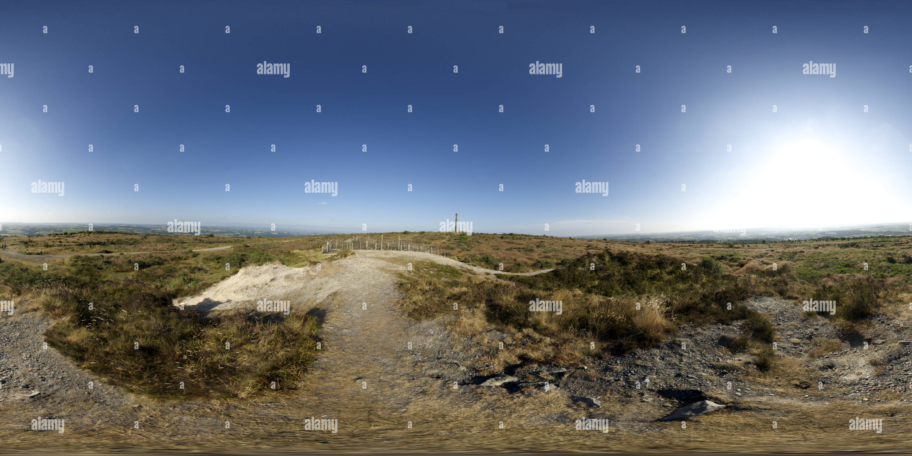 360° view of Kit Hill Country Park - Alamy