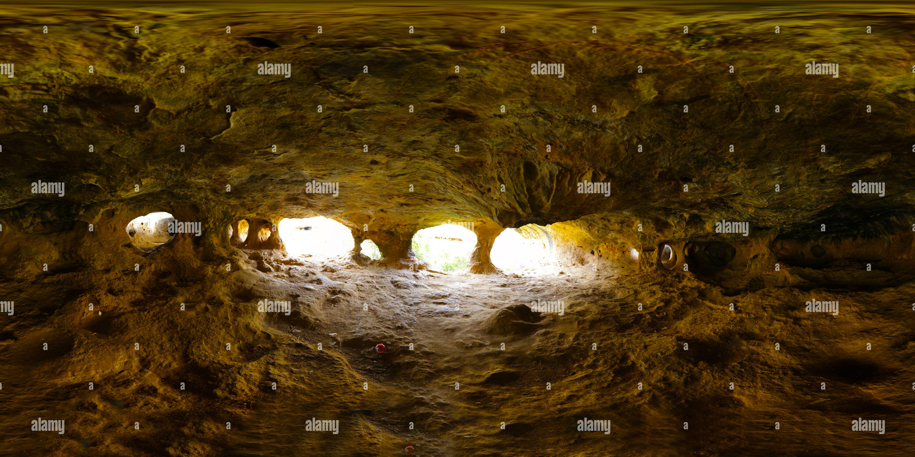 360 degree panoramic view of נחל חלילים     Halilim Stream